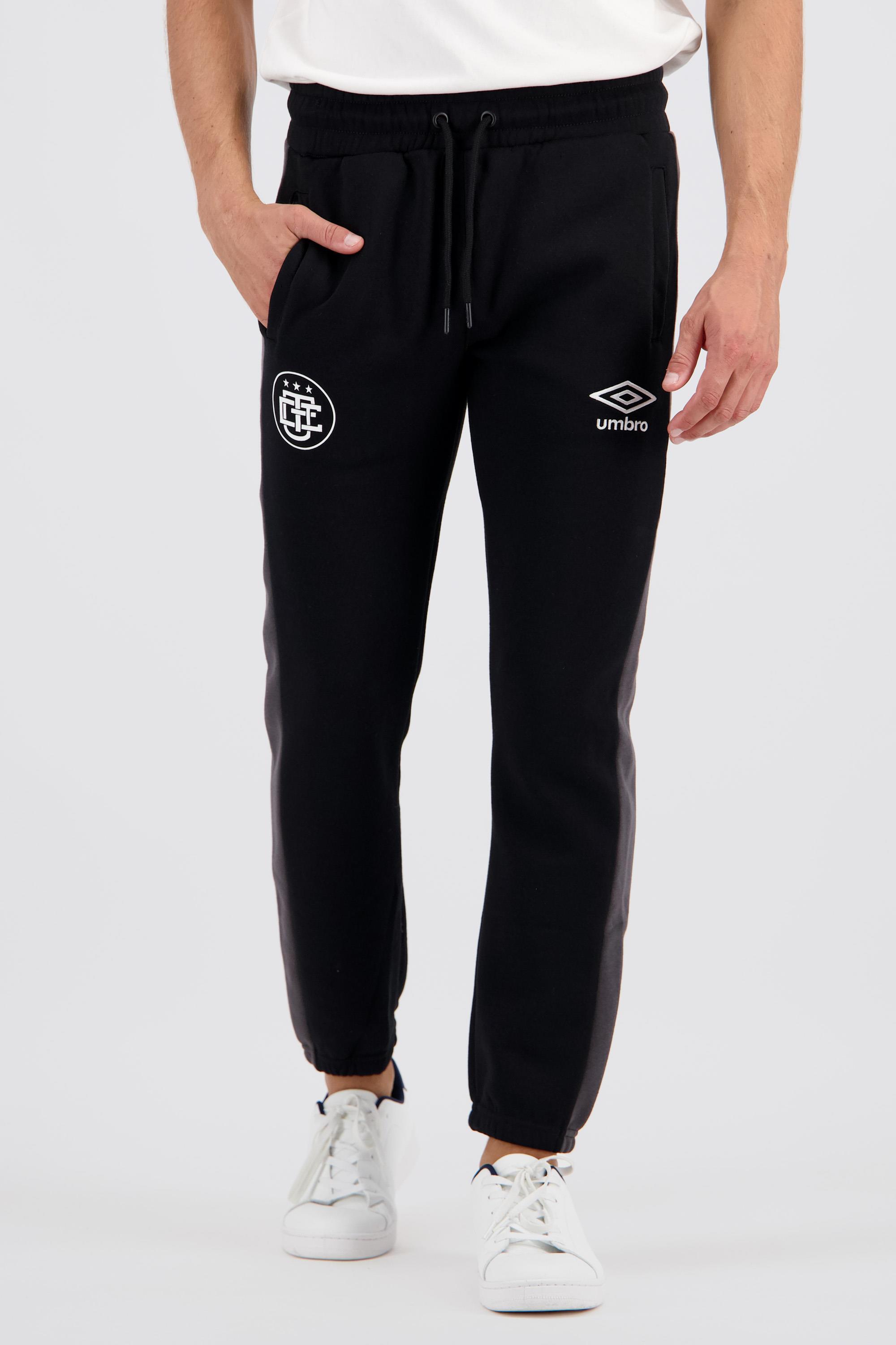Umbro Retro - Negro - Pantalón Chándal Hombre talla L