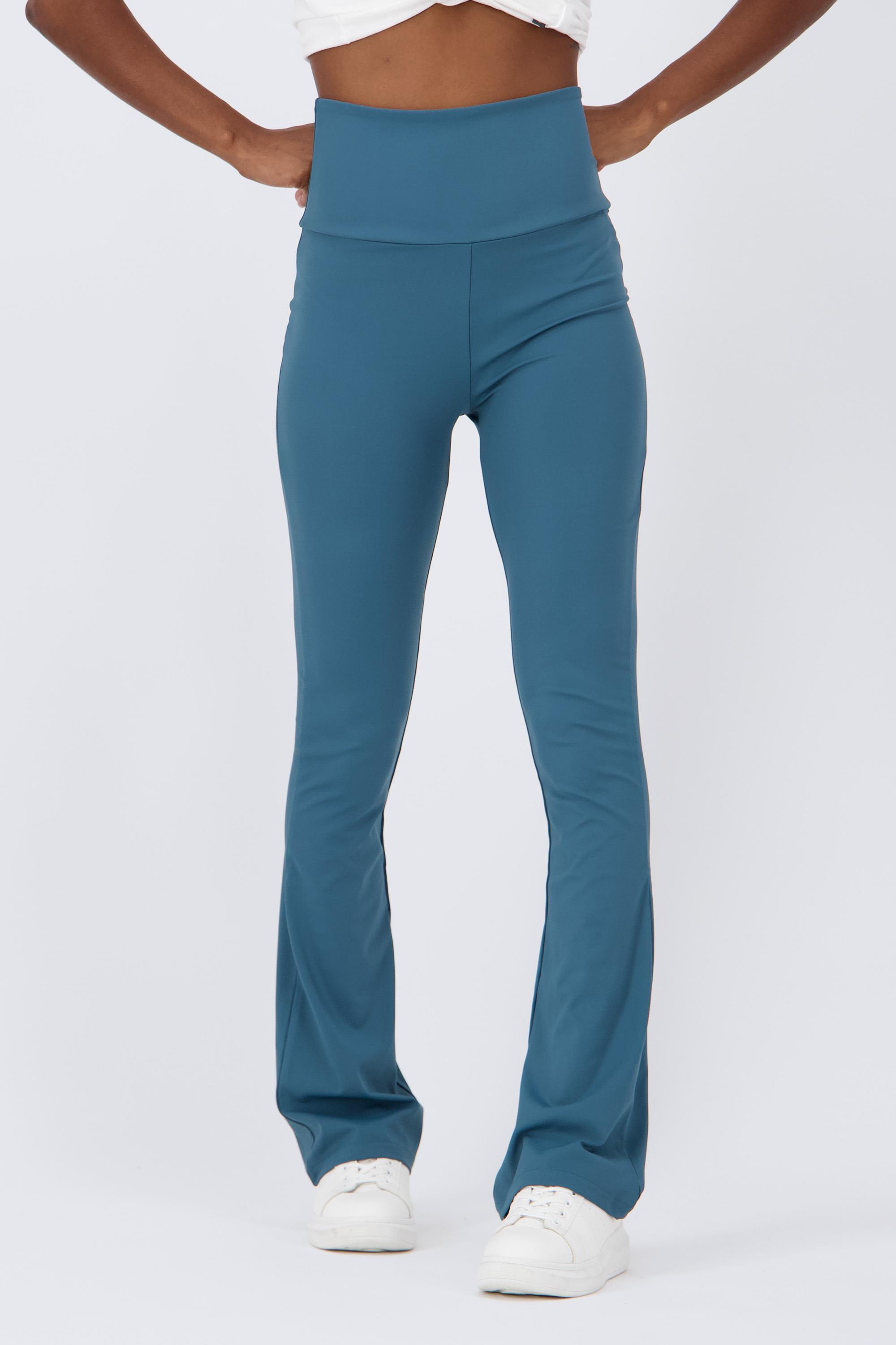 Mallas Campana Kappa - Verde - Leggings Cintura Alta Mujer talla M