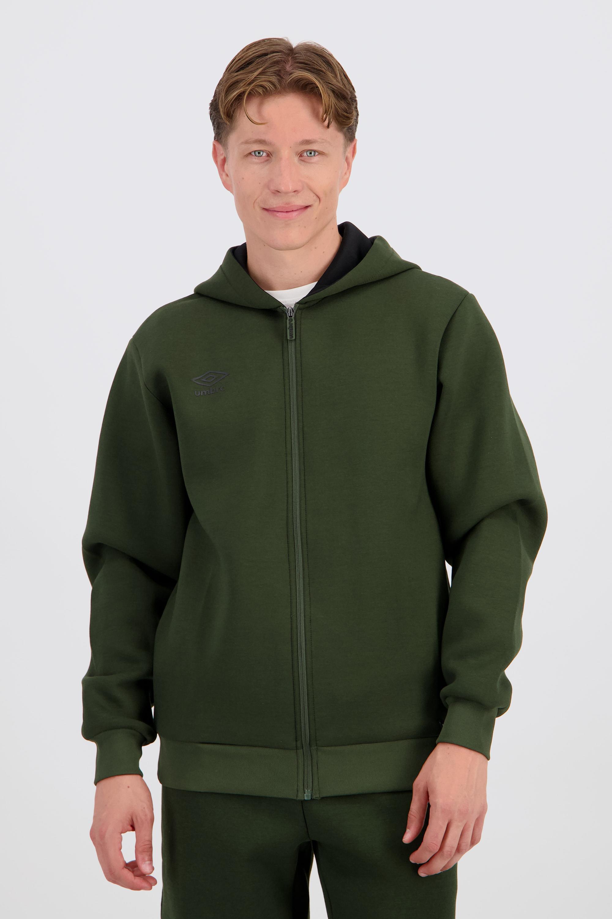 Umbro Tech - Kaki - Sudadera Cremallera Hombre talla S