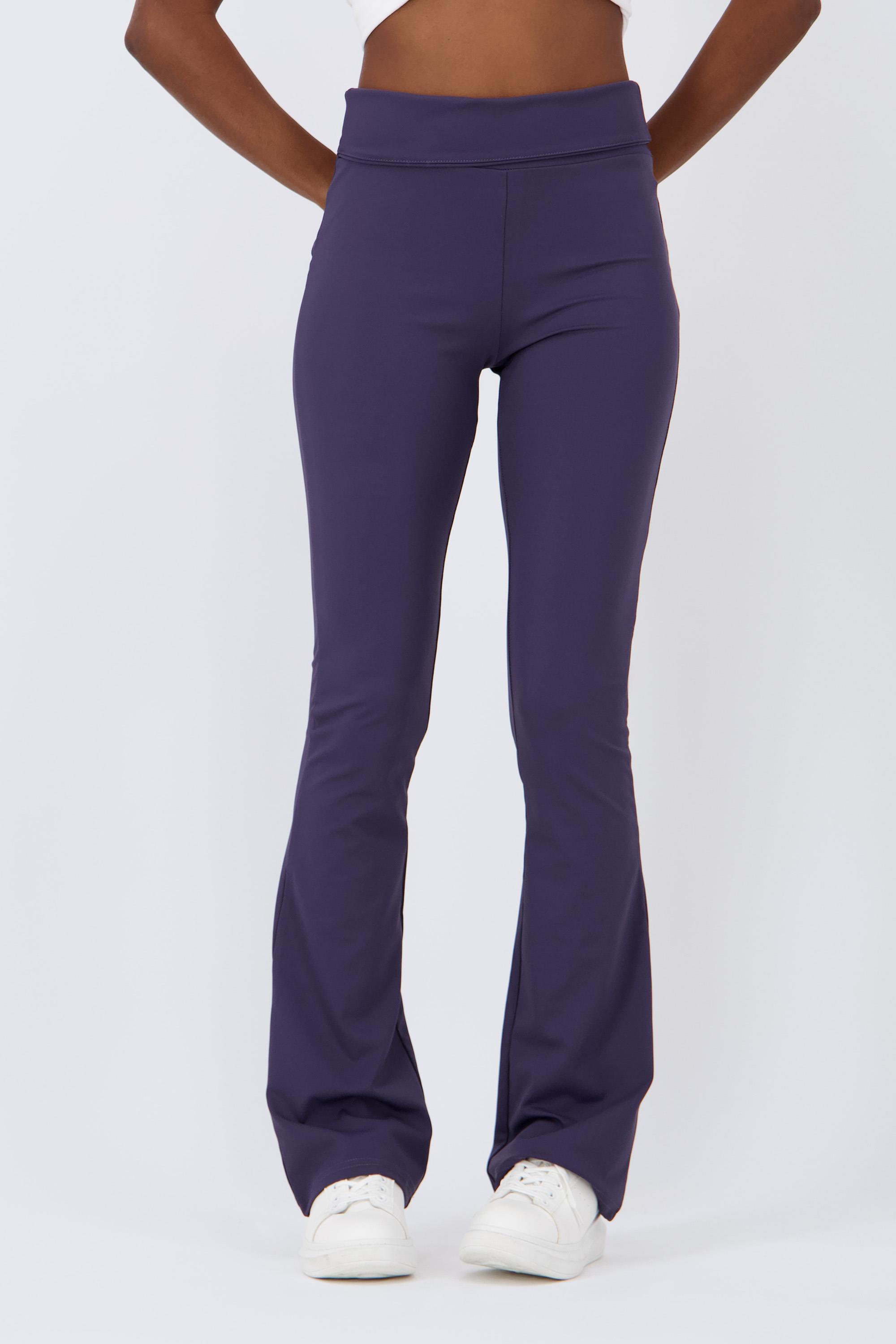 Mallas Campana Kappa - Gris - Leggings Cintura Alta Mujer talla L