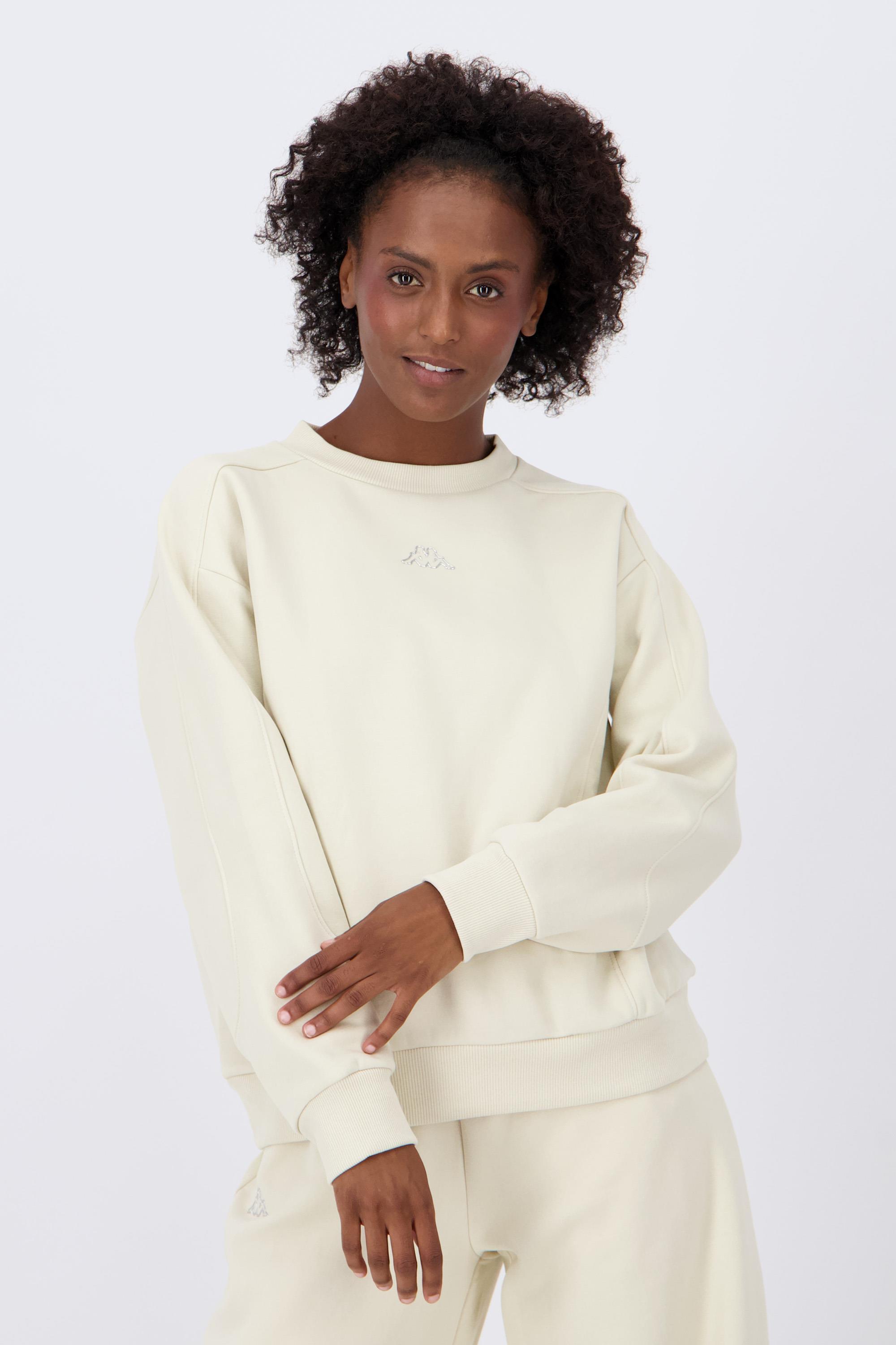 Sudadera Kappa - Beige - Sudadera Mujer talla M