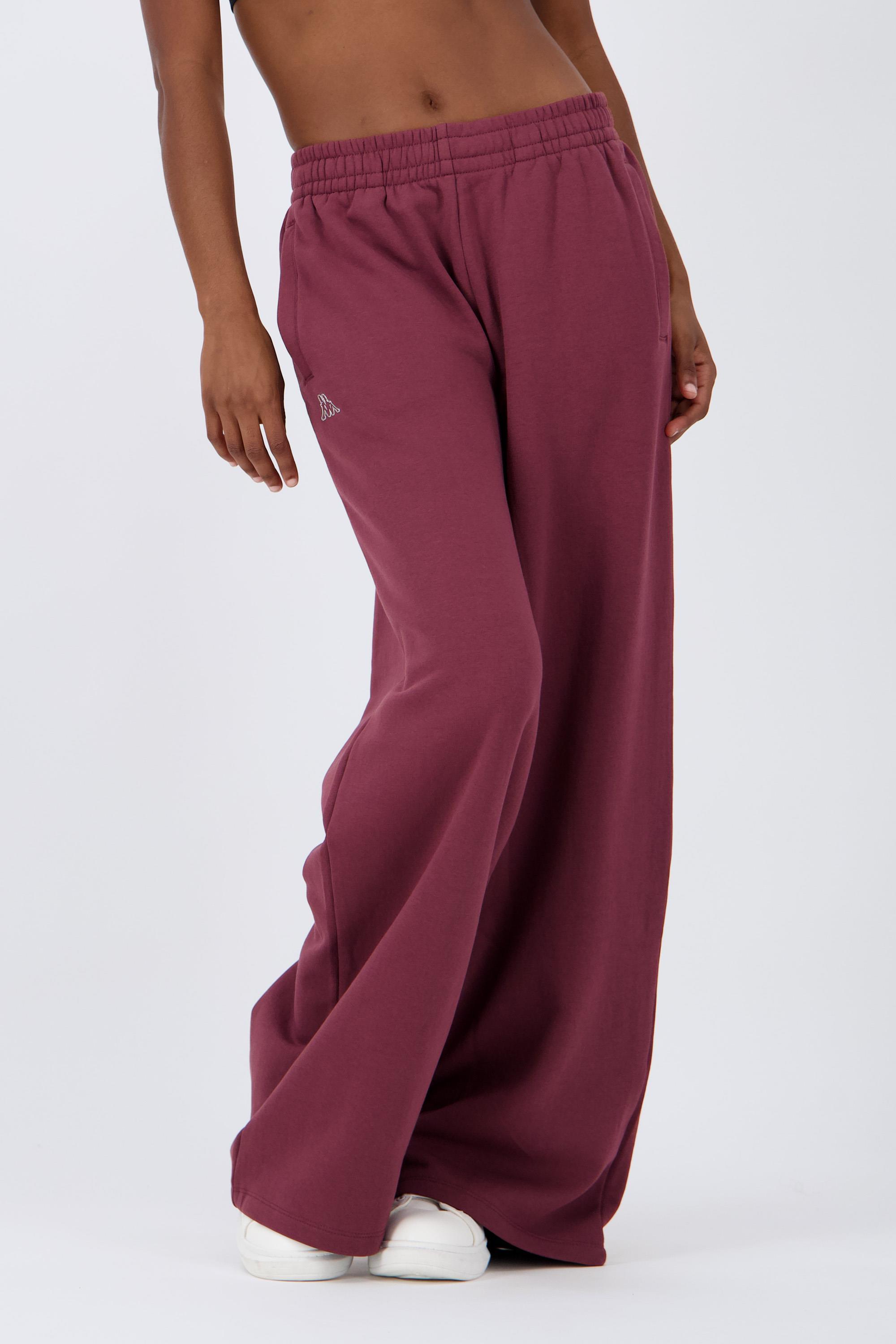 Pantalón Ancho Kappa - Rojo - Pantalón Largo Mujer talla XS