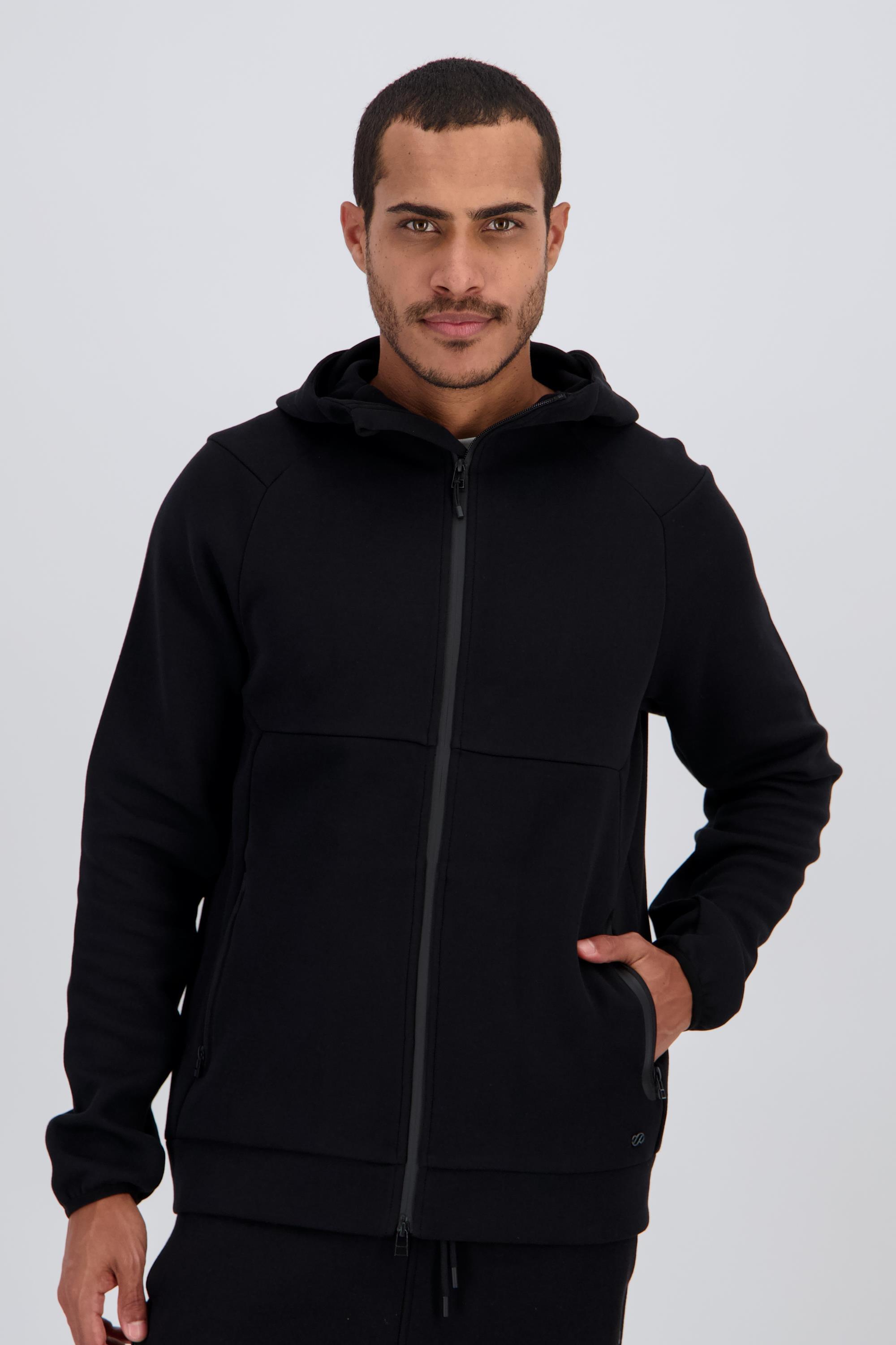 Silver Legacy - Negro - Sudadera Cremallera Hombre talla L