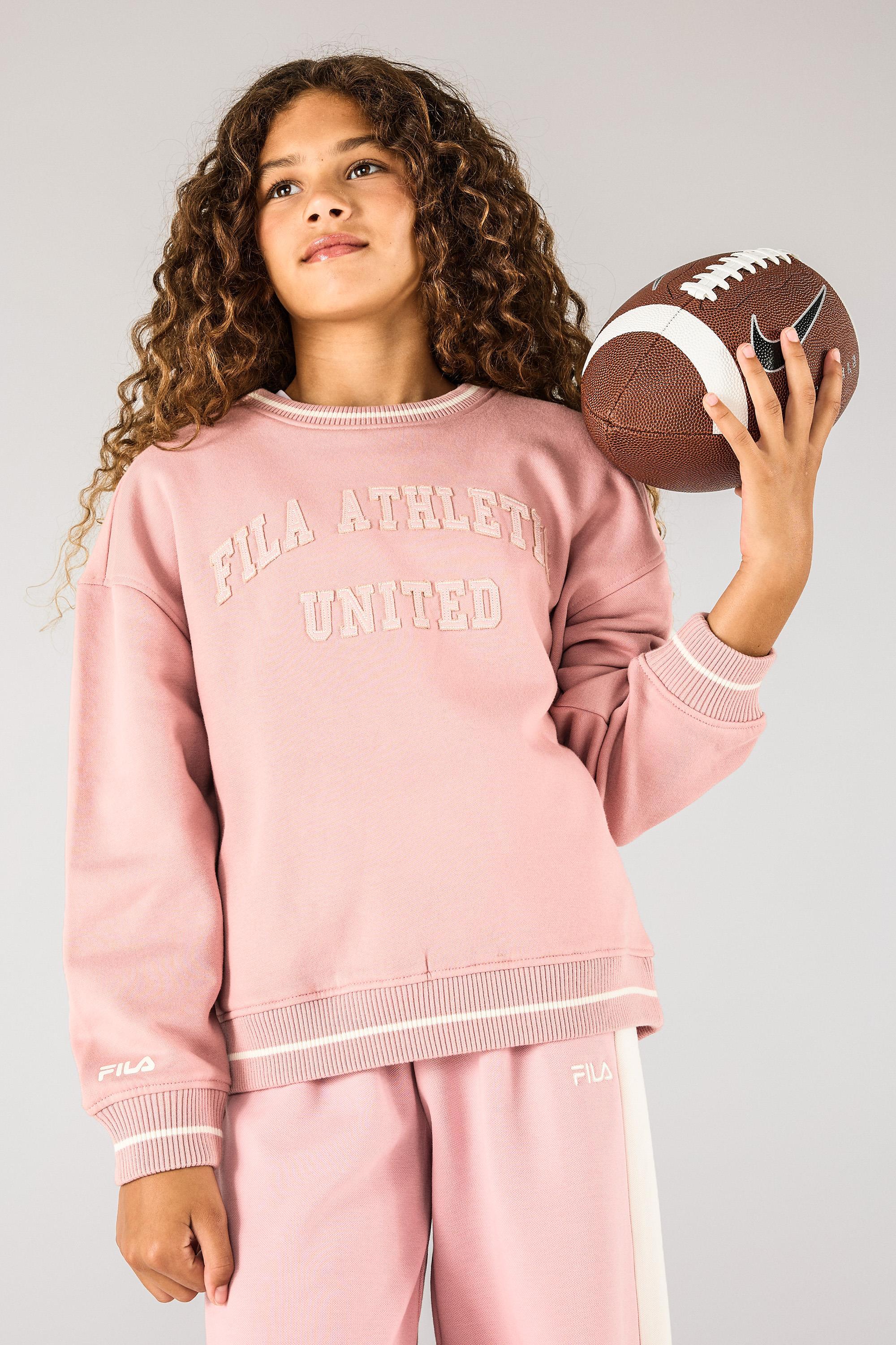 Sudadera Oversize Fila - Rosa - Sudadera Felpa Niña talla 14