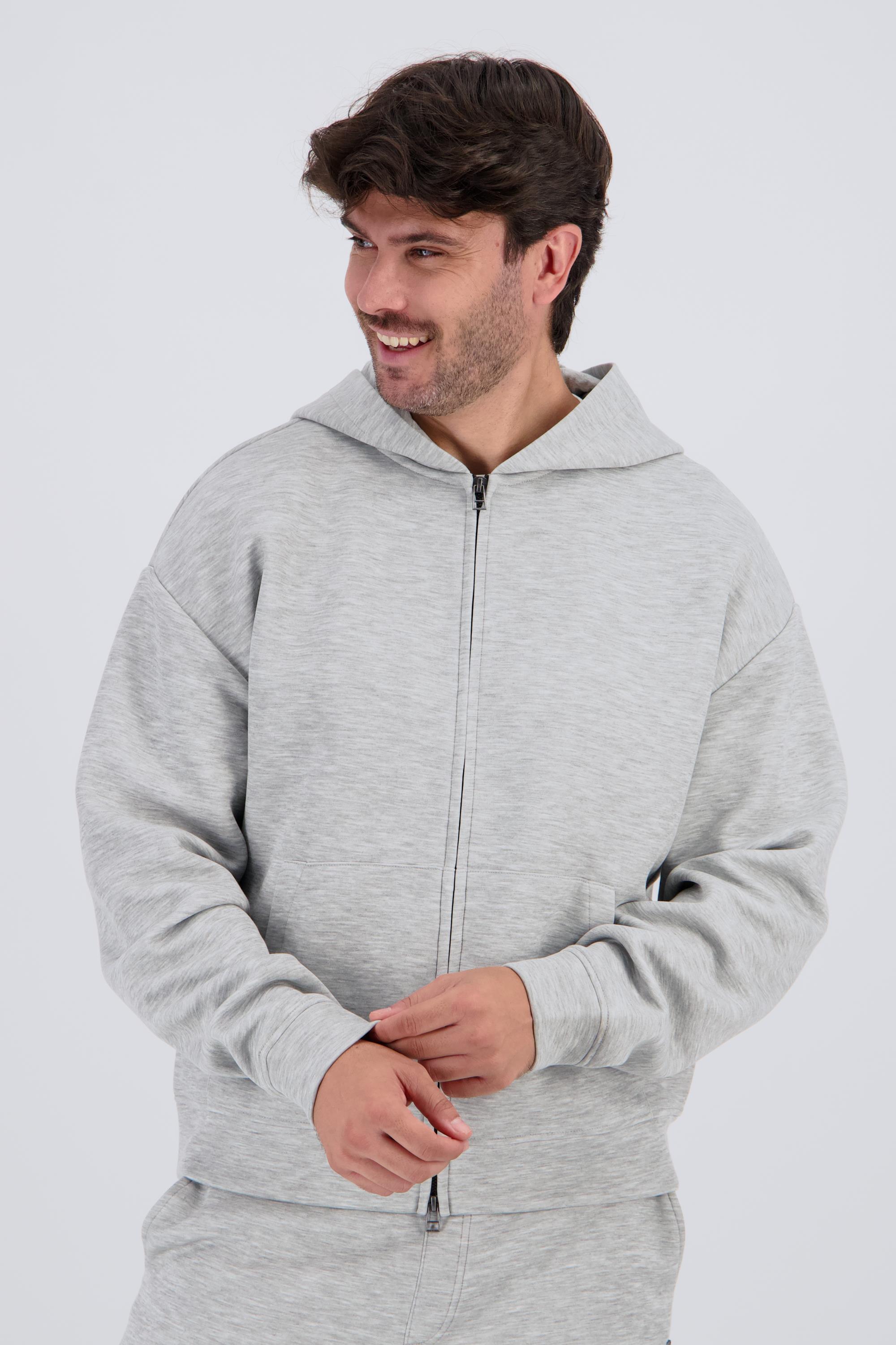 Silver Studio - Gris - Sudadera Capucha Hombre talla S