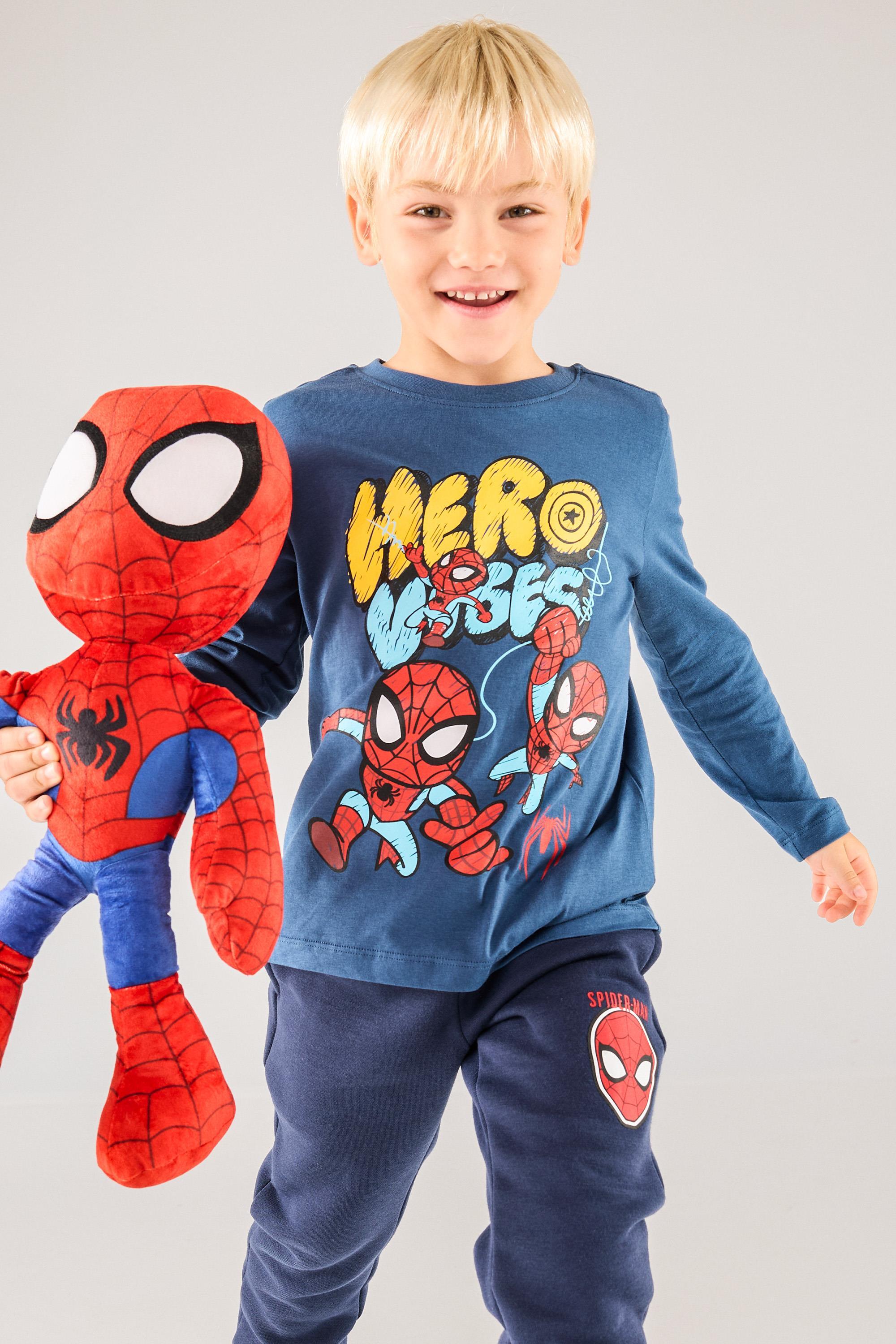 Camiseta Spidey - Denim - Camiseta Niño Marvel talla 4