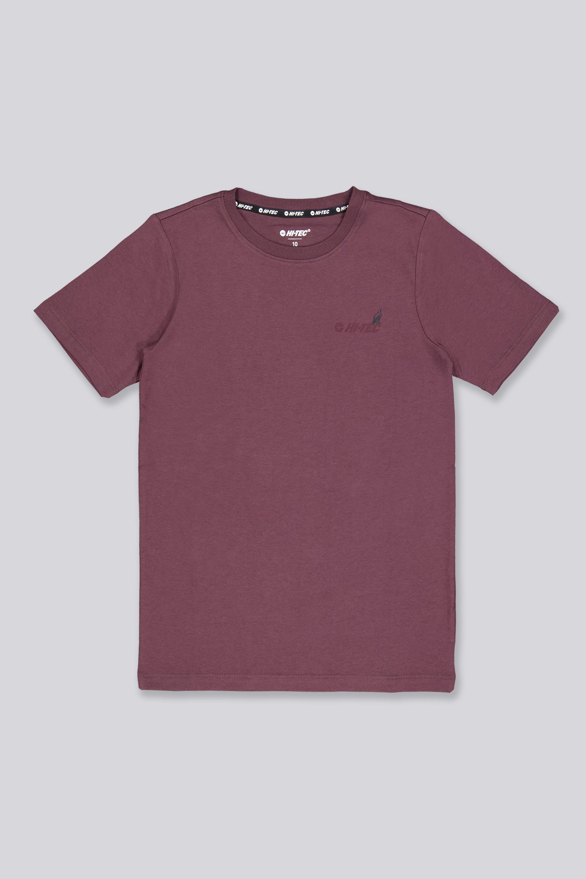 Hi-Tec Sunset - Rojo - Camiseta Trekking Niño talla 10