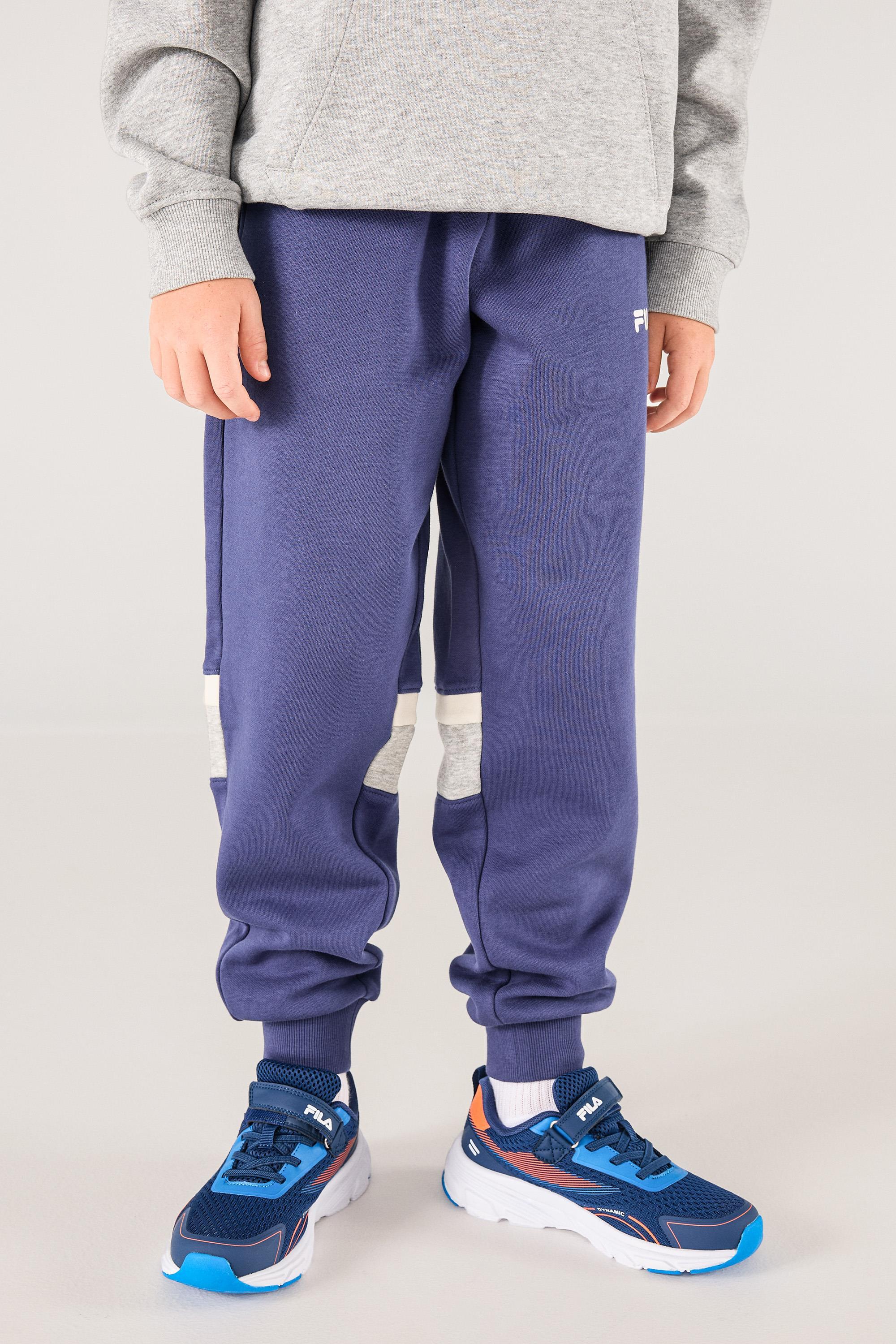 Fila Bloques - Azul - Pantalón Chándal Niño talla 12