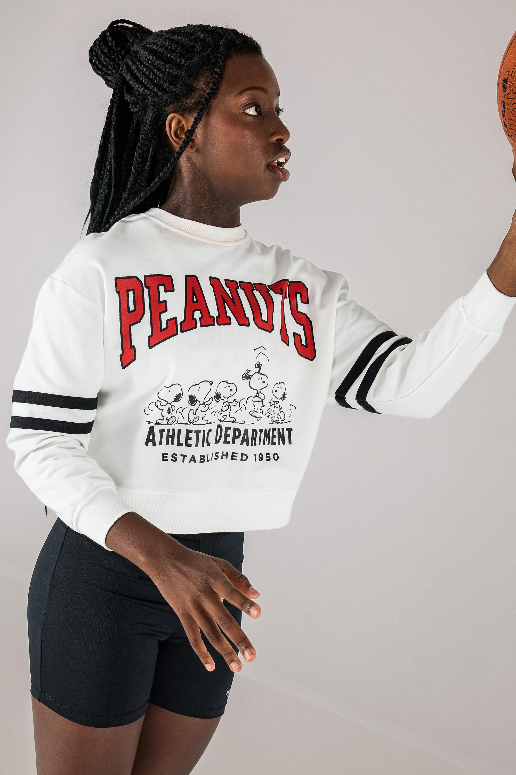 Sudadera Snoopy - Blanco - Sudadera Felpa Niña talla 10