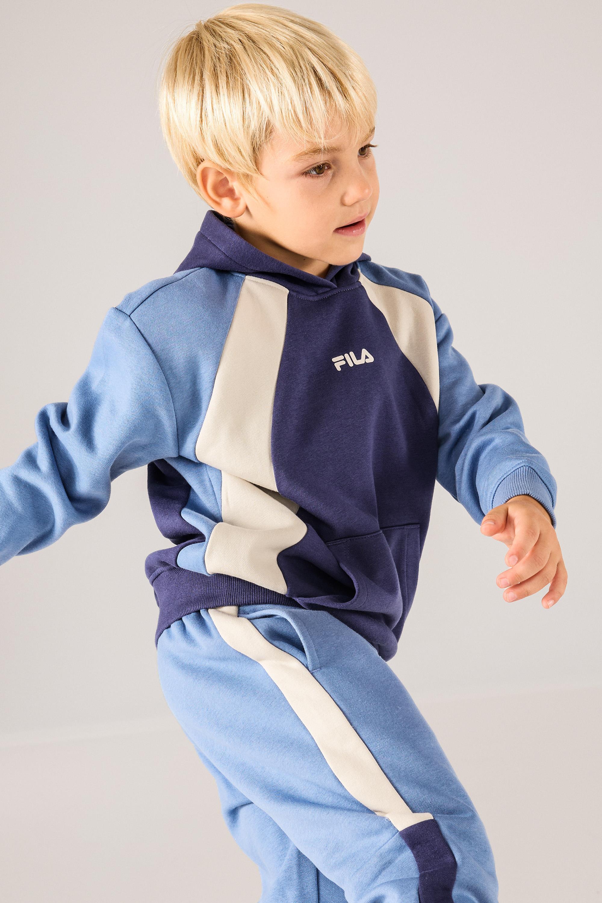 Fila Bloques - Azul - Chándal Felpa Niño talla 4