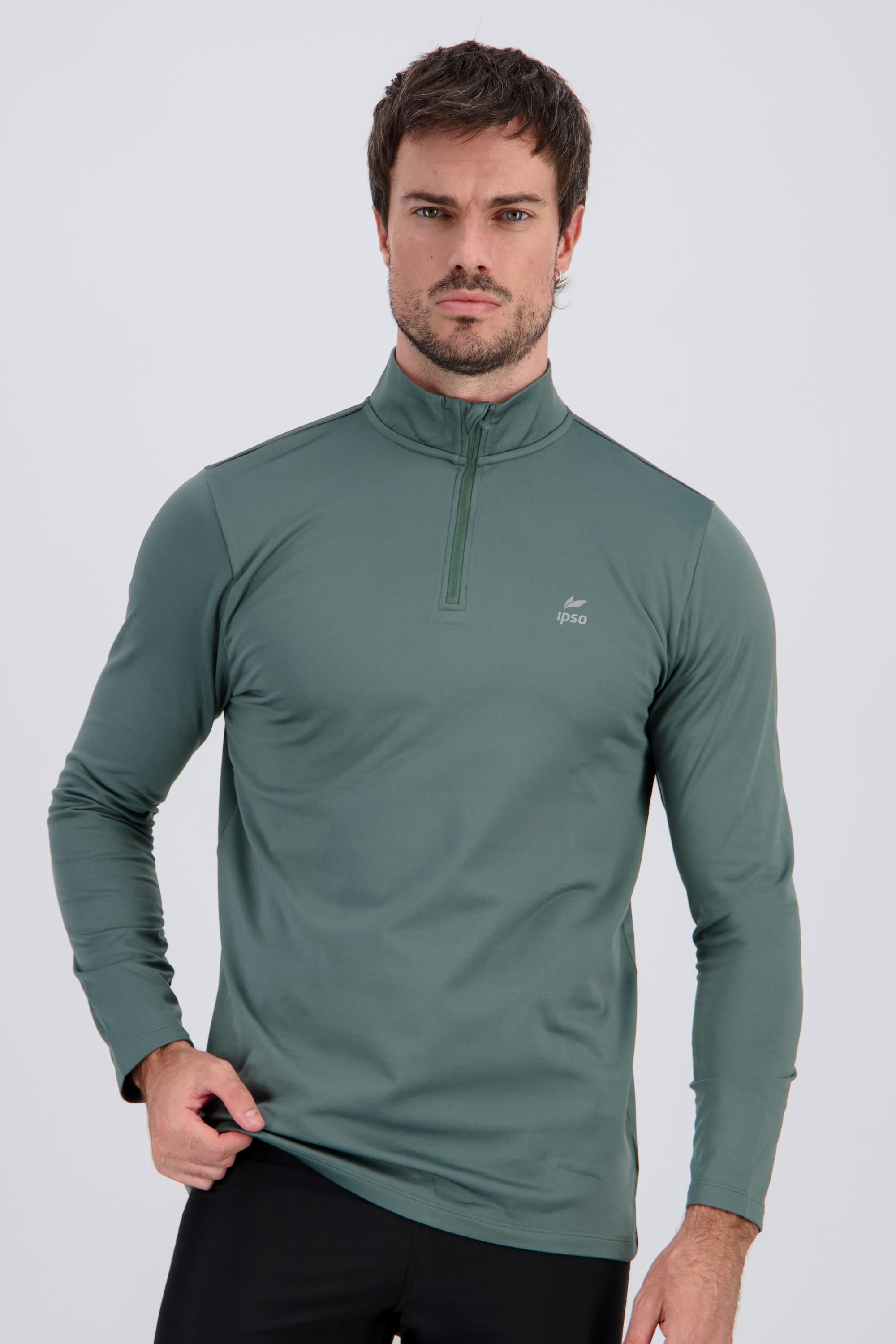 Sudadera Térmica Ipso - Kaki - Térmica Hombre talla XL