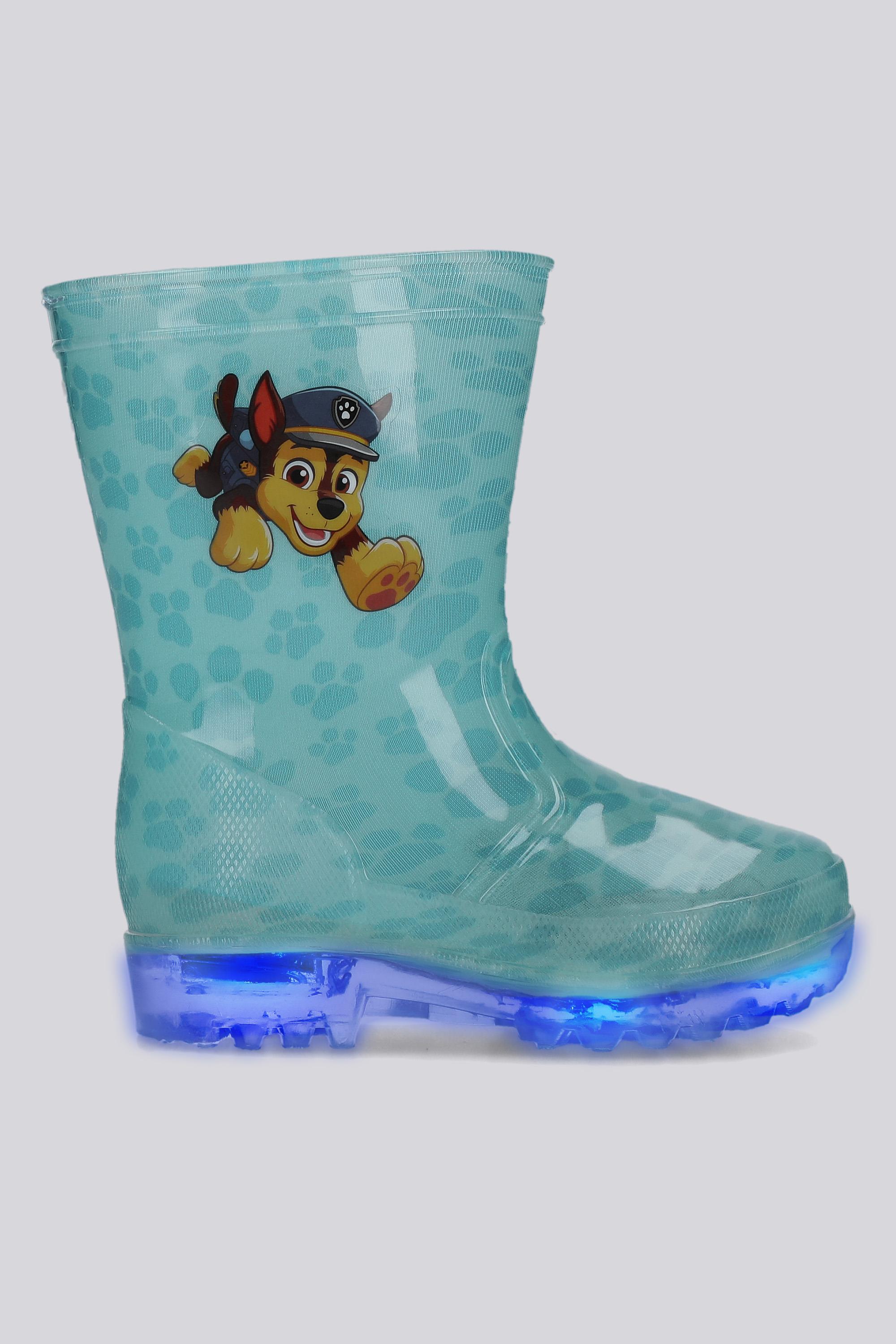 Botas Agua Patrulla Canina - Katiuskas Luces Niño talla 27