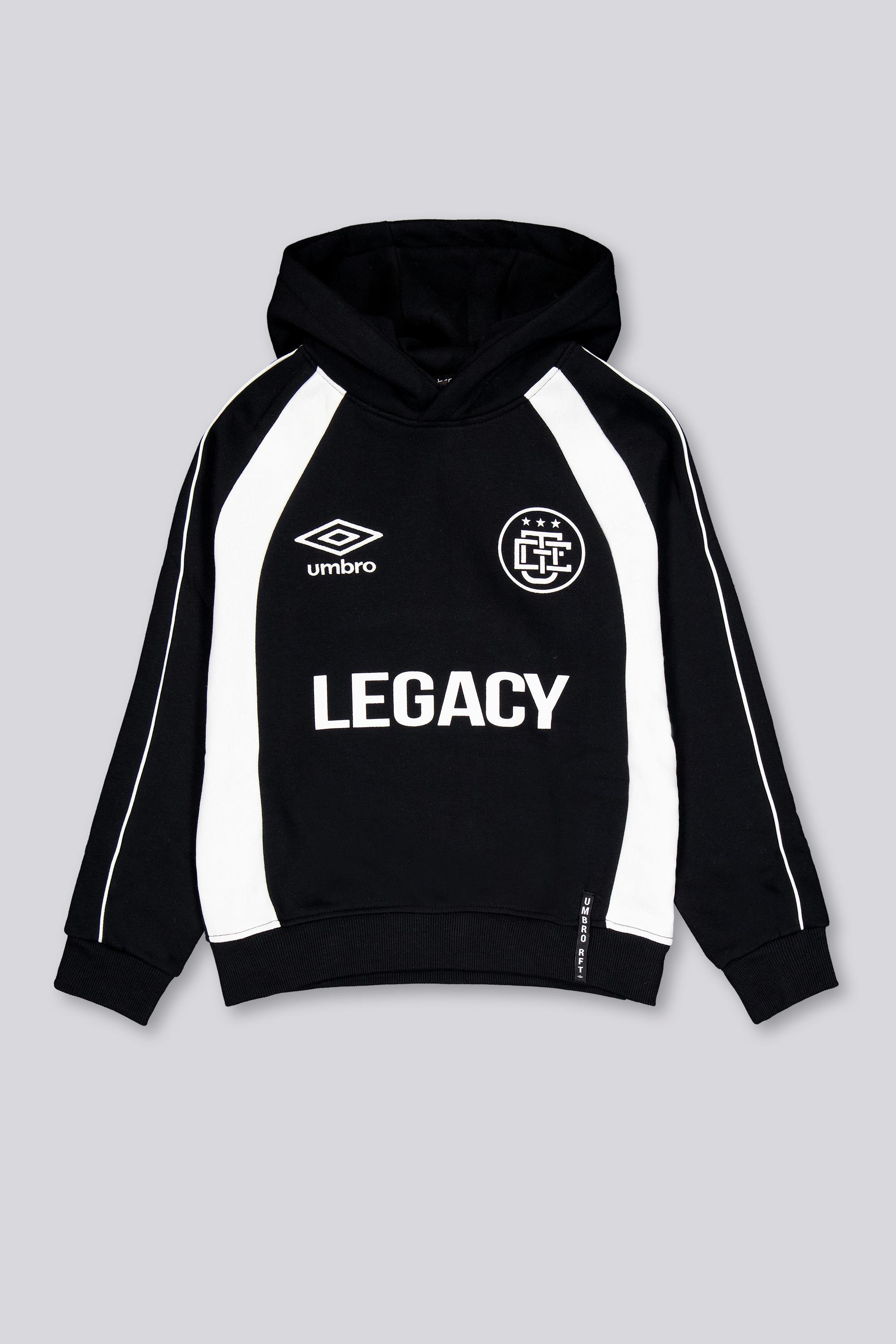 Sudadera Capucha Umbro - Negro - Sudadera Felpa Niño talla 8