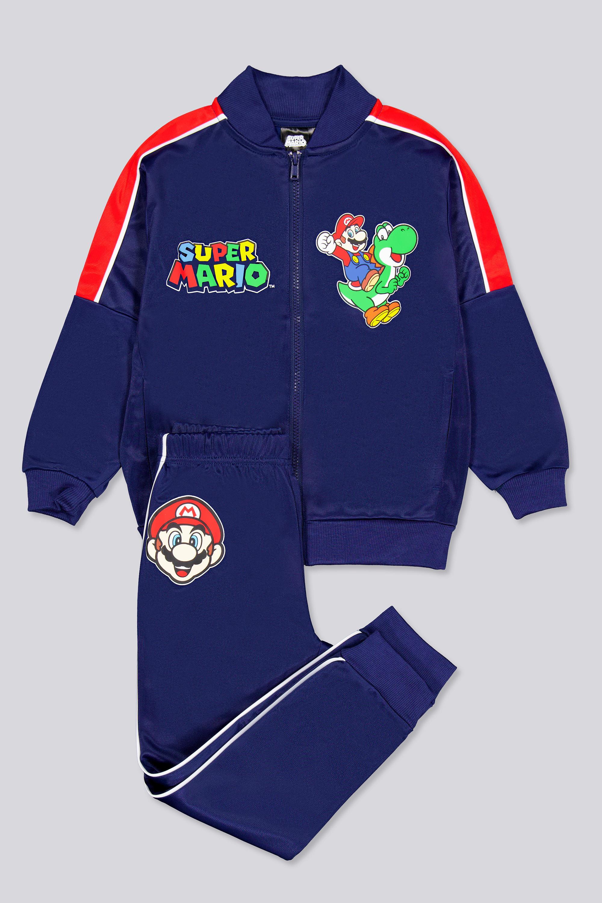 Chándal Super Mario - Azul - Chándal Poliéster Niño talla 2