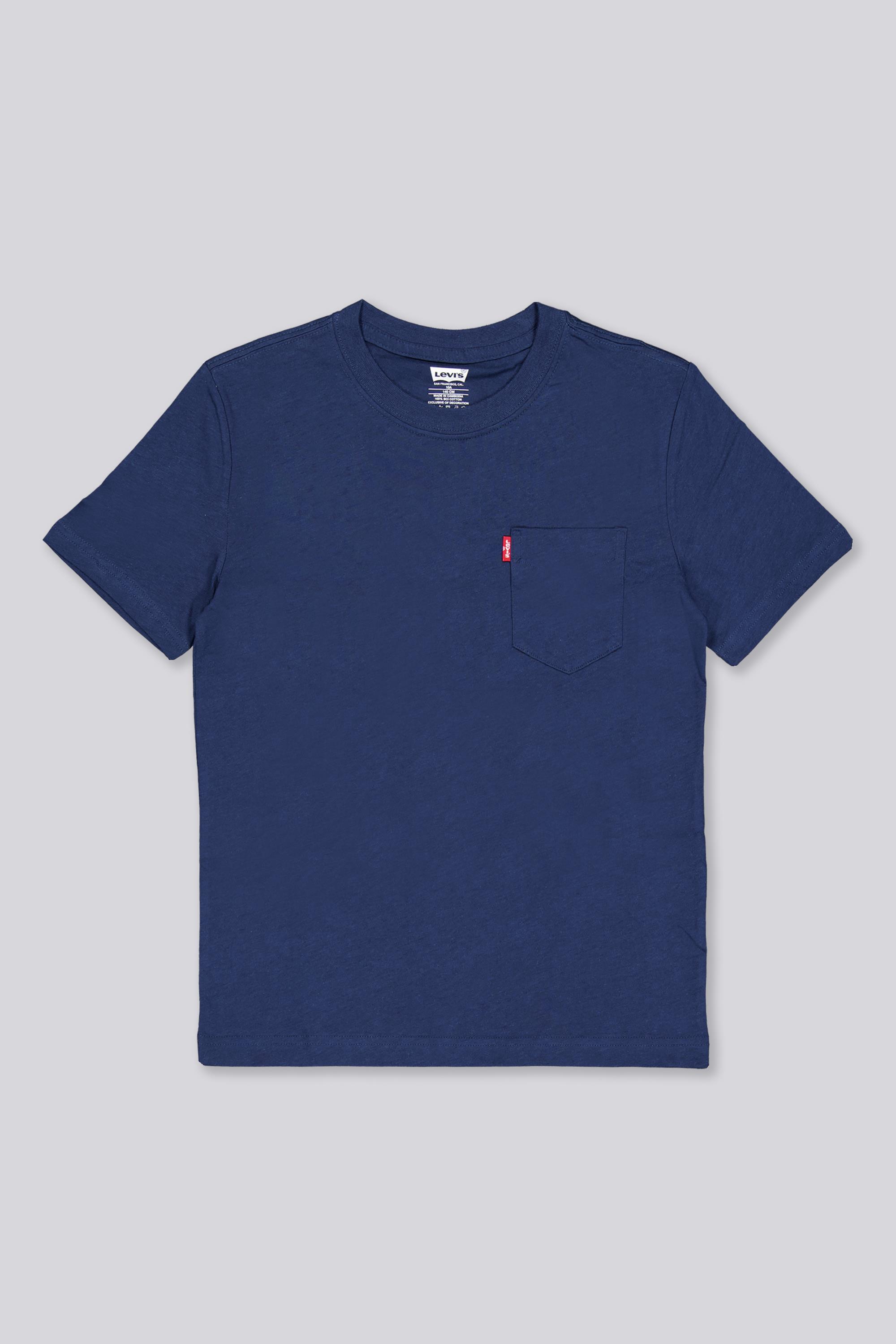 Camiseta Levi's - Azul - Camiseta Algodón Niño talla 12