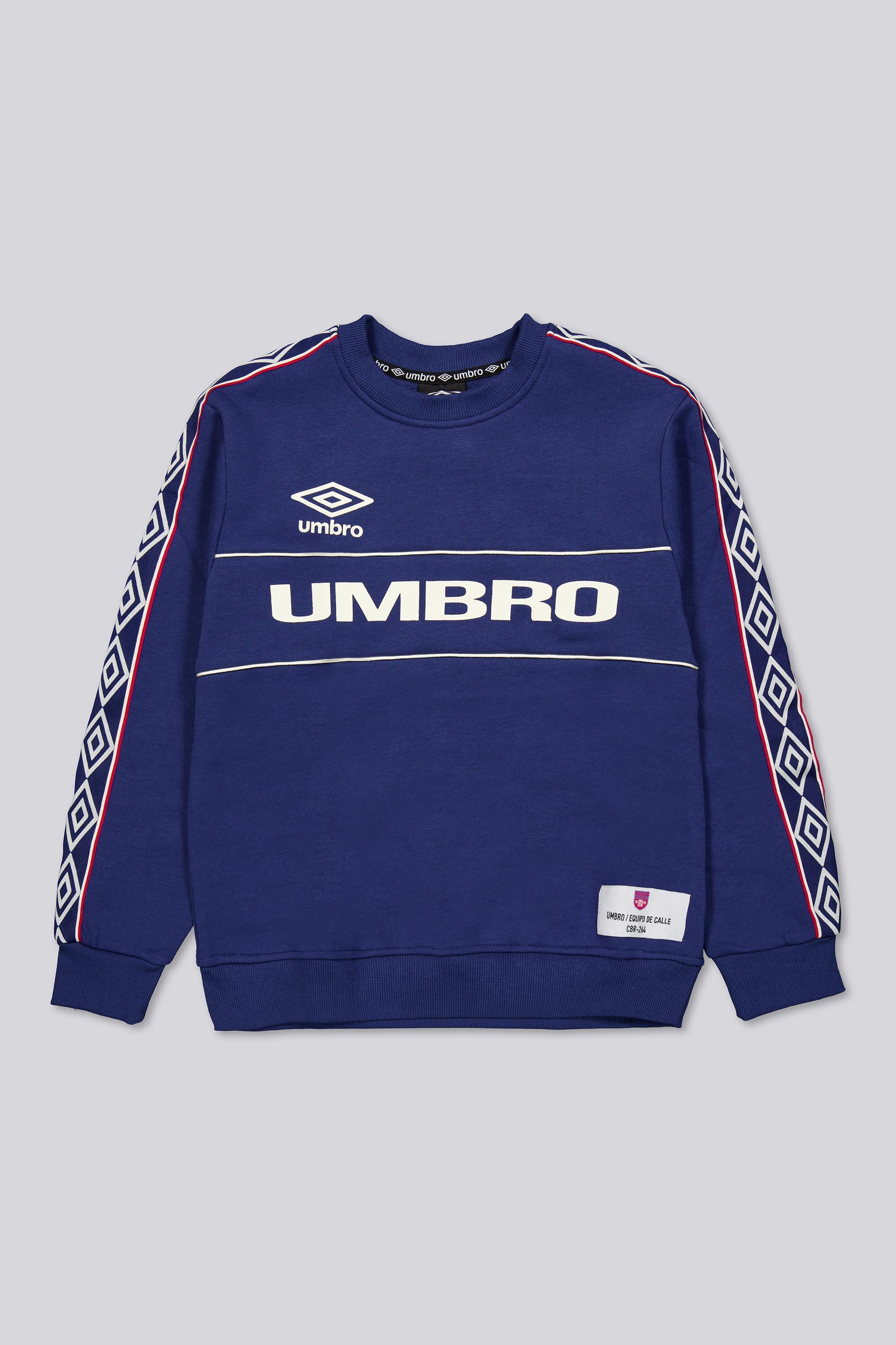 Sudadera Umbro - Azul - Sudadera Felpa Niño talla 8