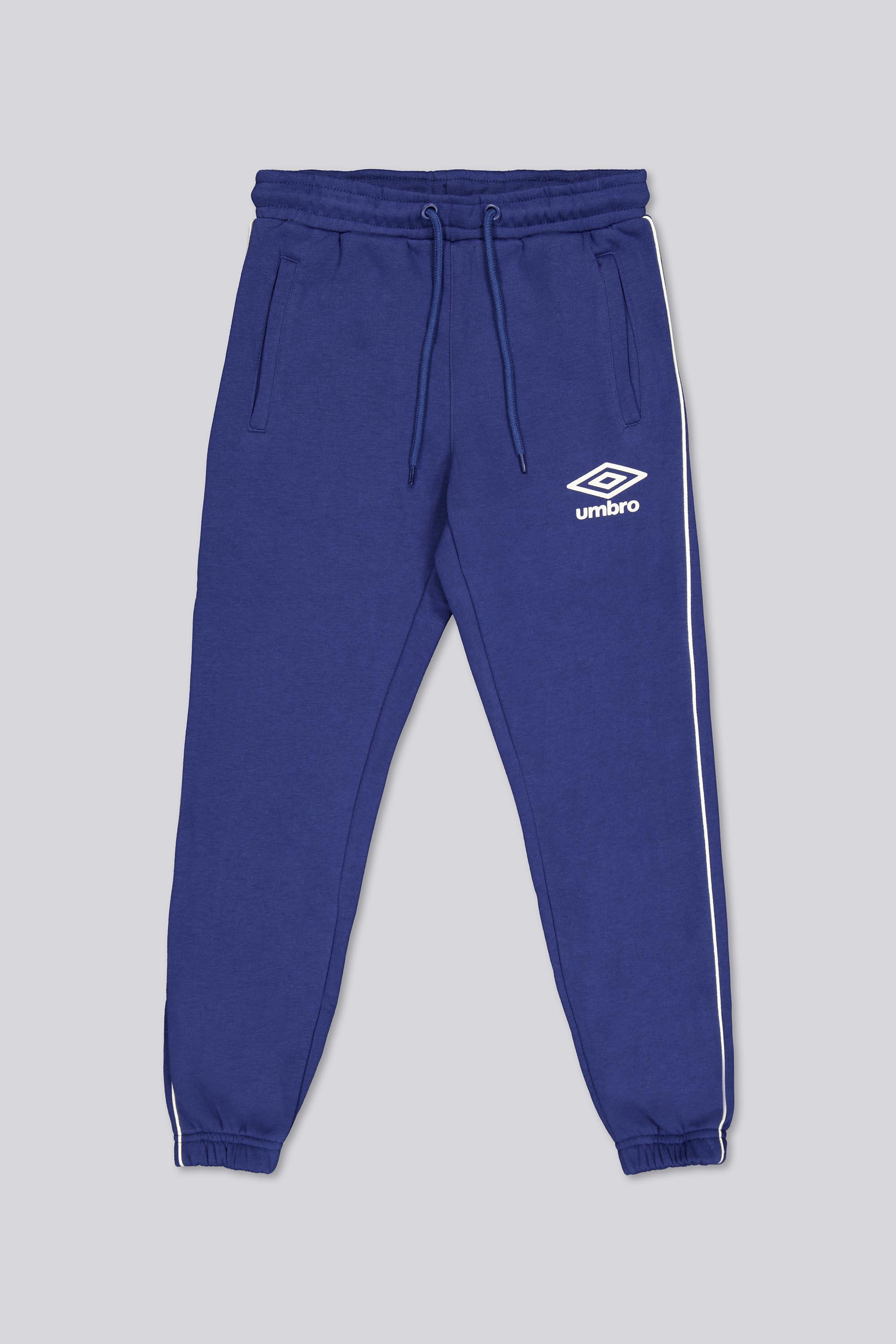 Pantalón Chándal Umbro - Azul - Pantalón Felpa Niño talla 8