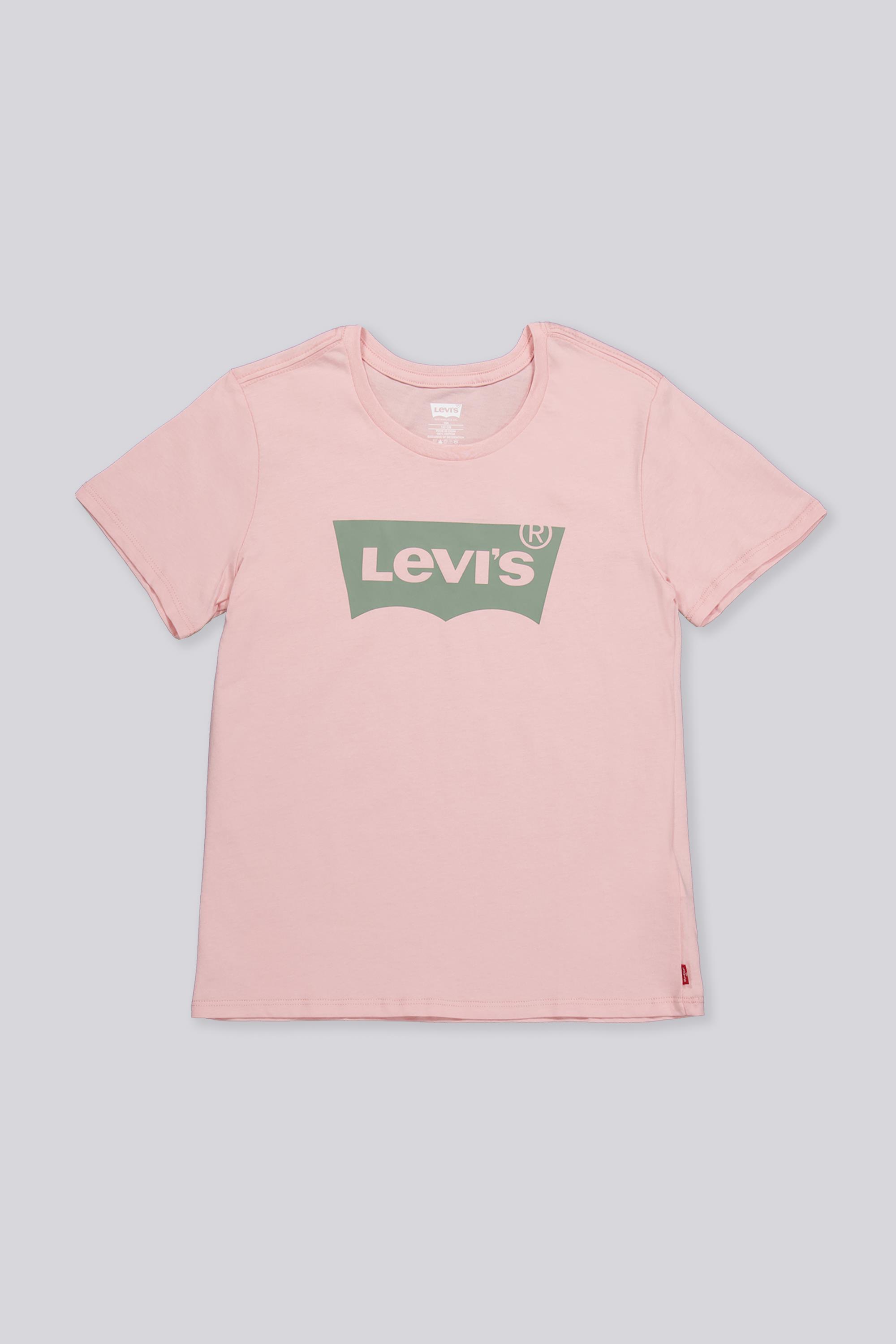 Camiseta Levi's - Rosa - Camiseta Algodón Niña talla 10