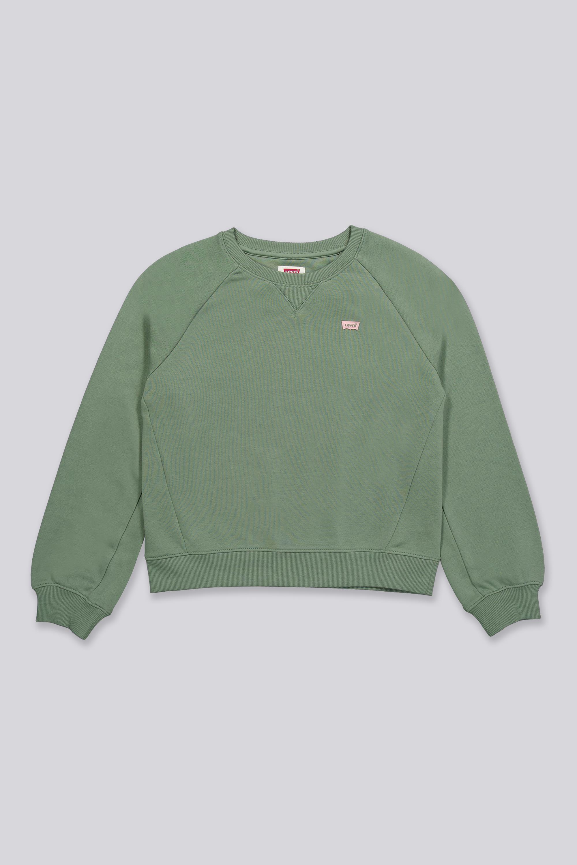 Sudadera Levi's - Verde - Sudadera Algodón Niña talla 12