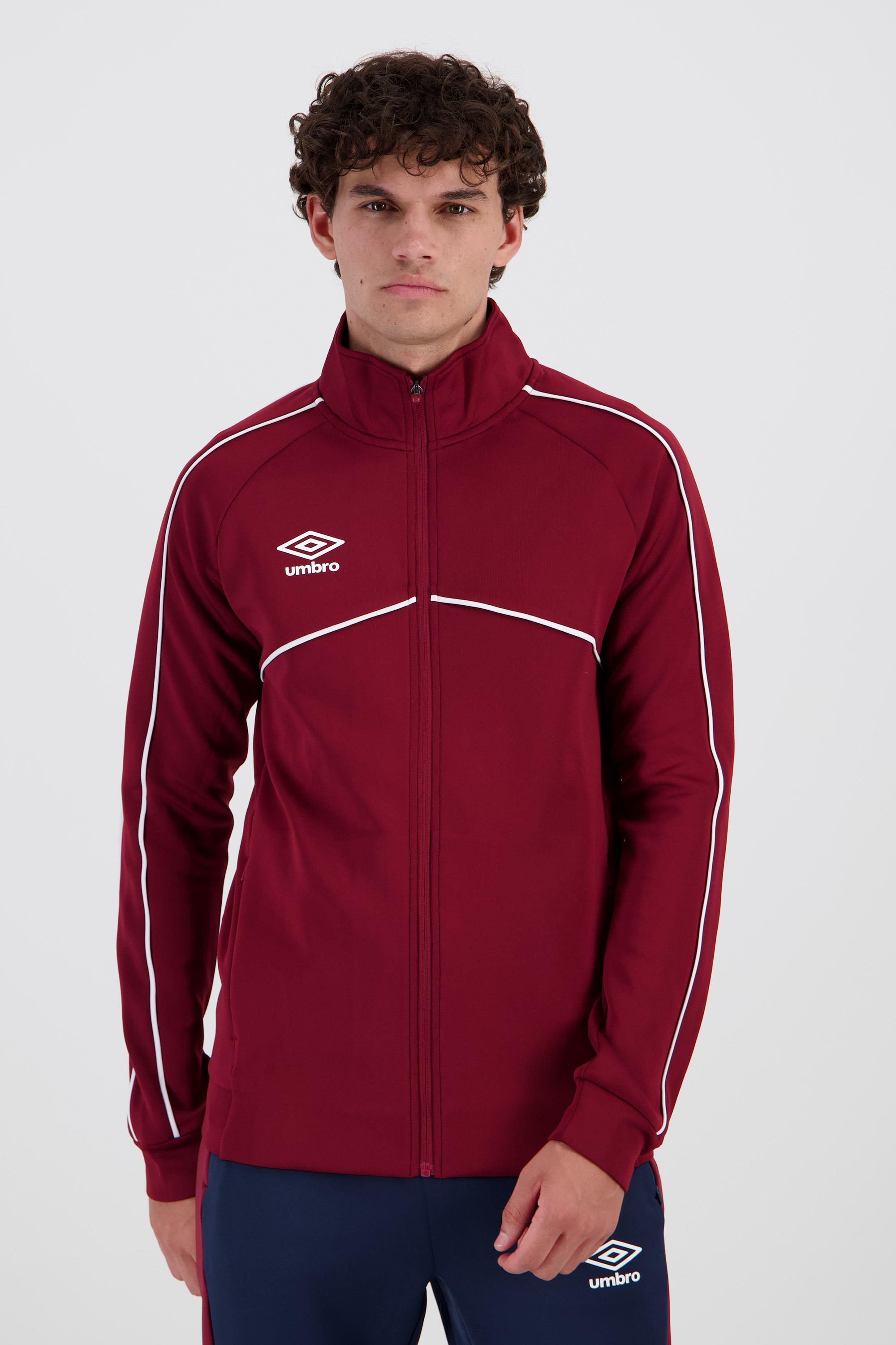 Umbro Training Sudadera Cremallera Hombre Rojo talla L