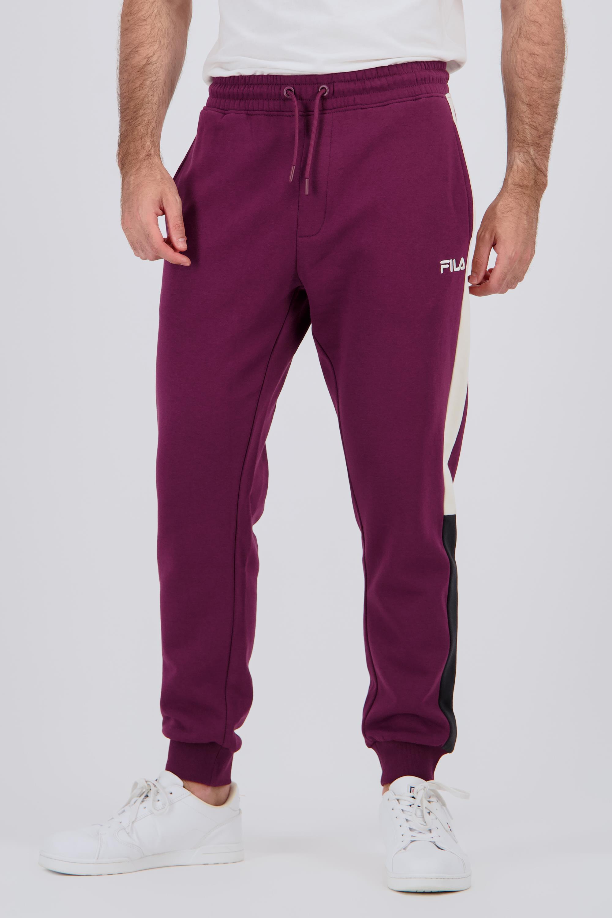 Pantalón Chándal Fila - Rojo - Pantalón Hombre talla M