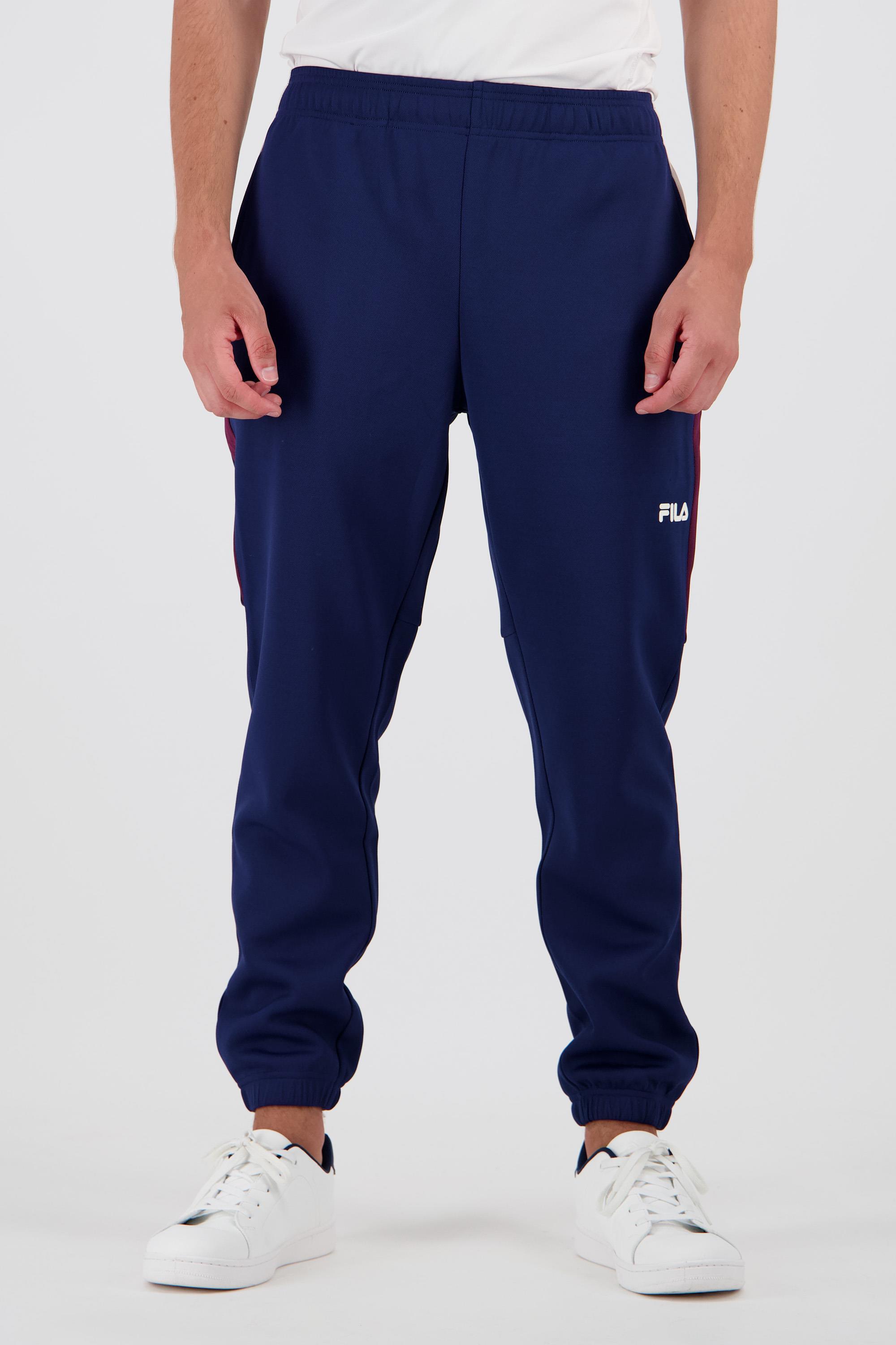 Pantalón Chándal Fila - Azul - Pantalón Largo Hombre talla M