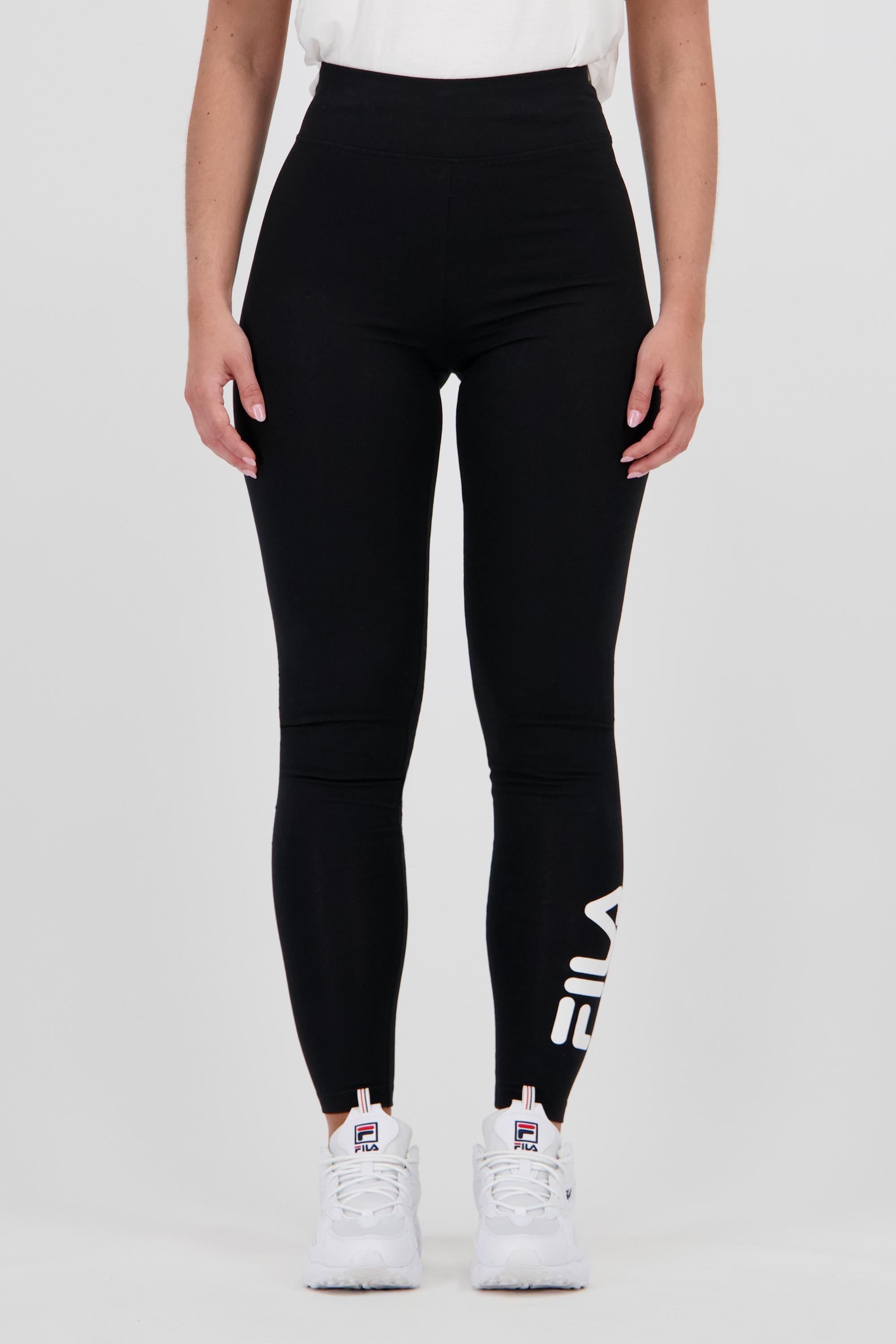 Fila Heritage - Negro - Leggings Mujer talla XL