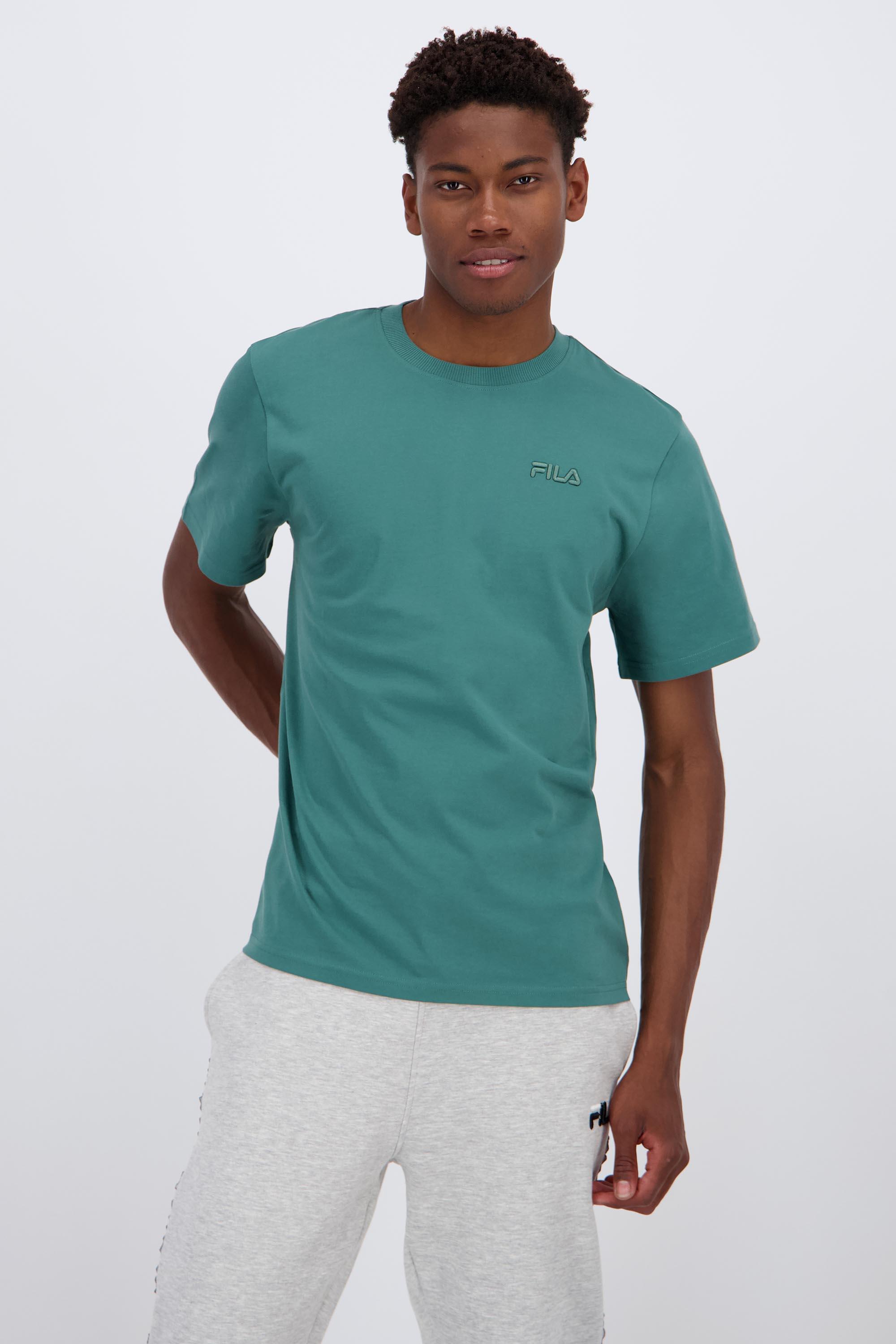 Fila Essentials - Verde - Camiseta Algodón Hombre talla M