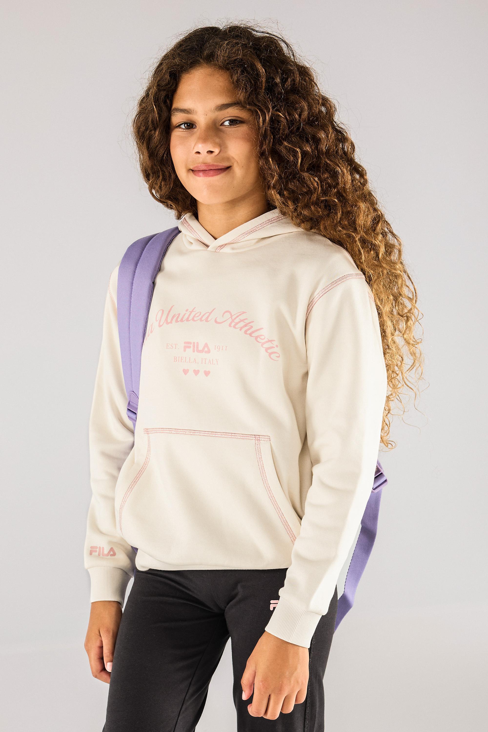 Fila Candy Vibes - Blanco - Sudadera Capucha Niña talla 16