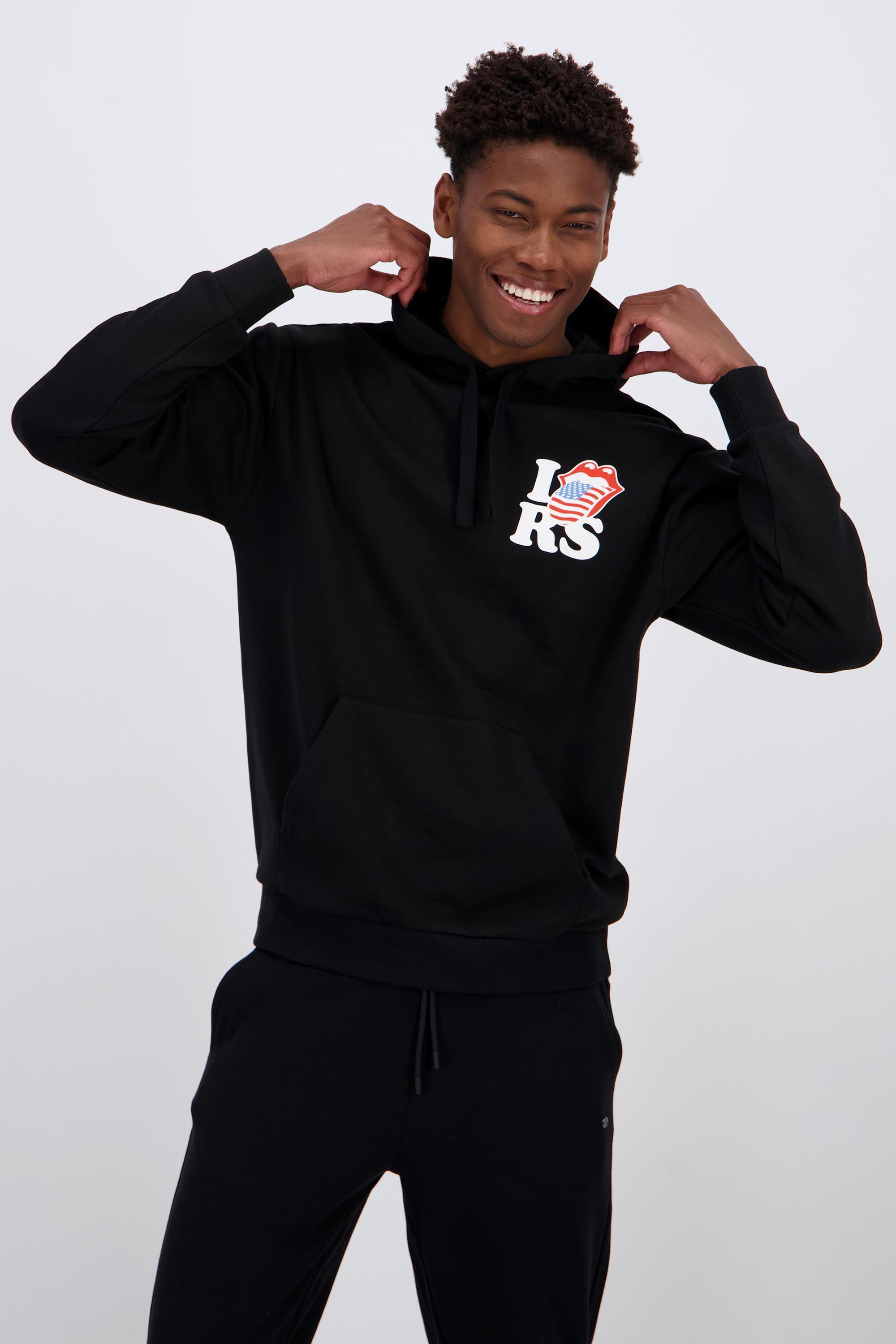 Sudadera Rolling Stones - Negro - Sudadera Hombre talla L