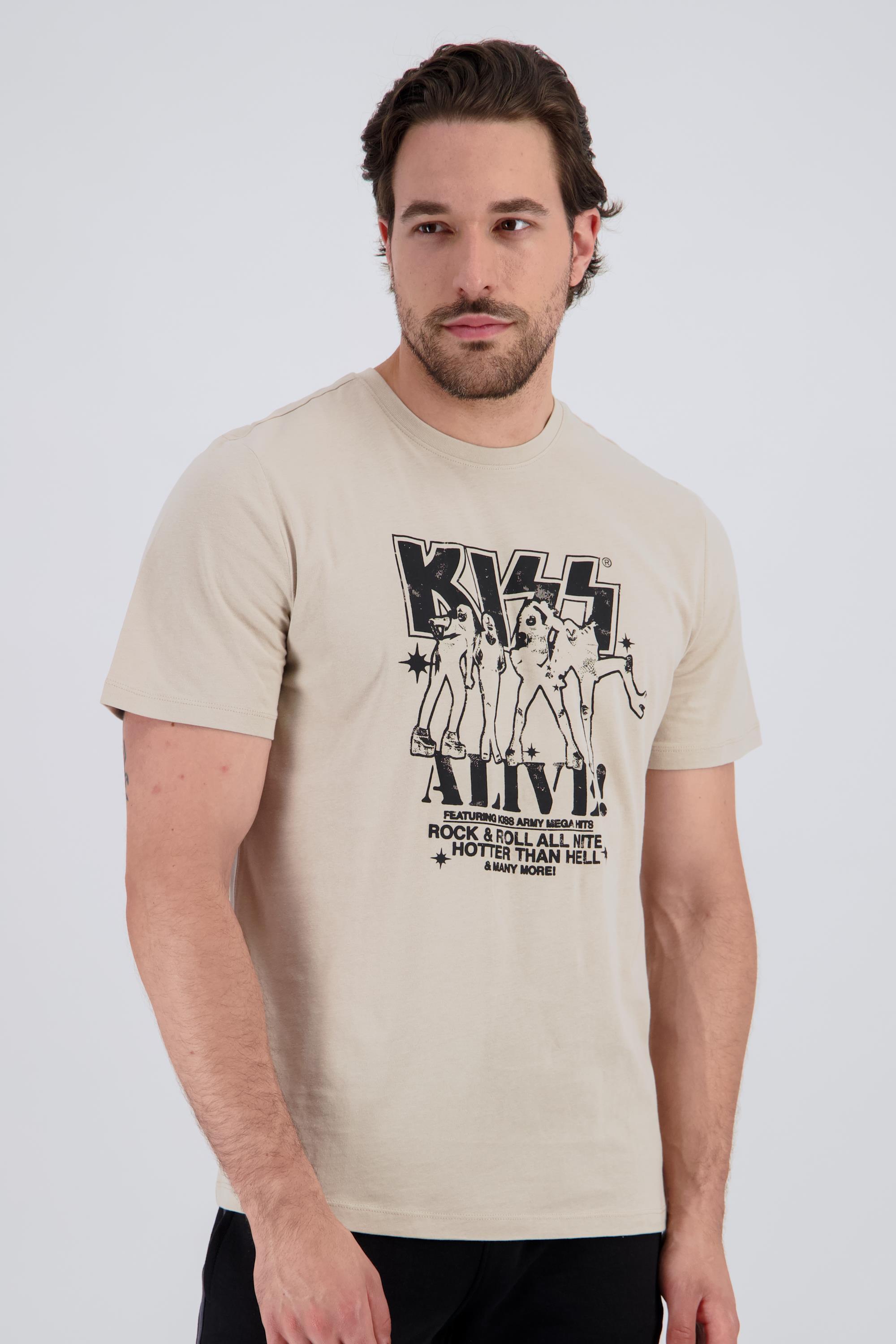 Camiseta Kiss - Arena - Camiseta Algodón Hombre talla XL