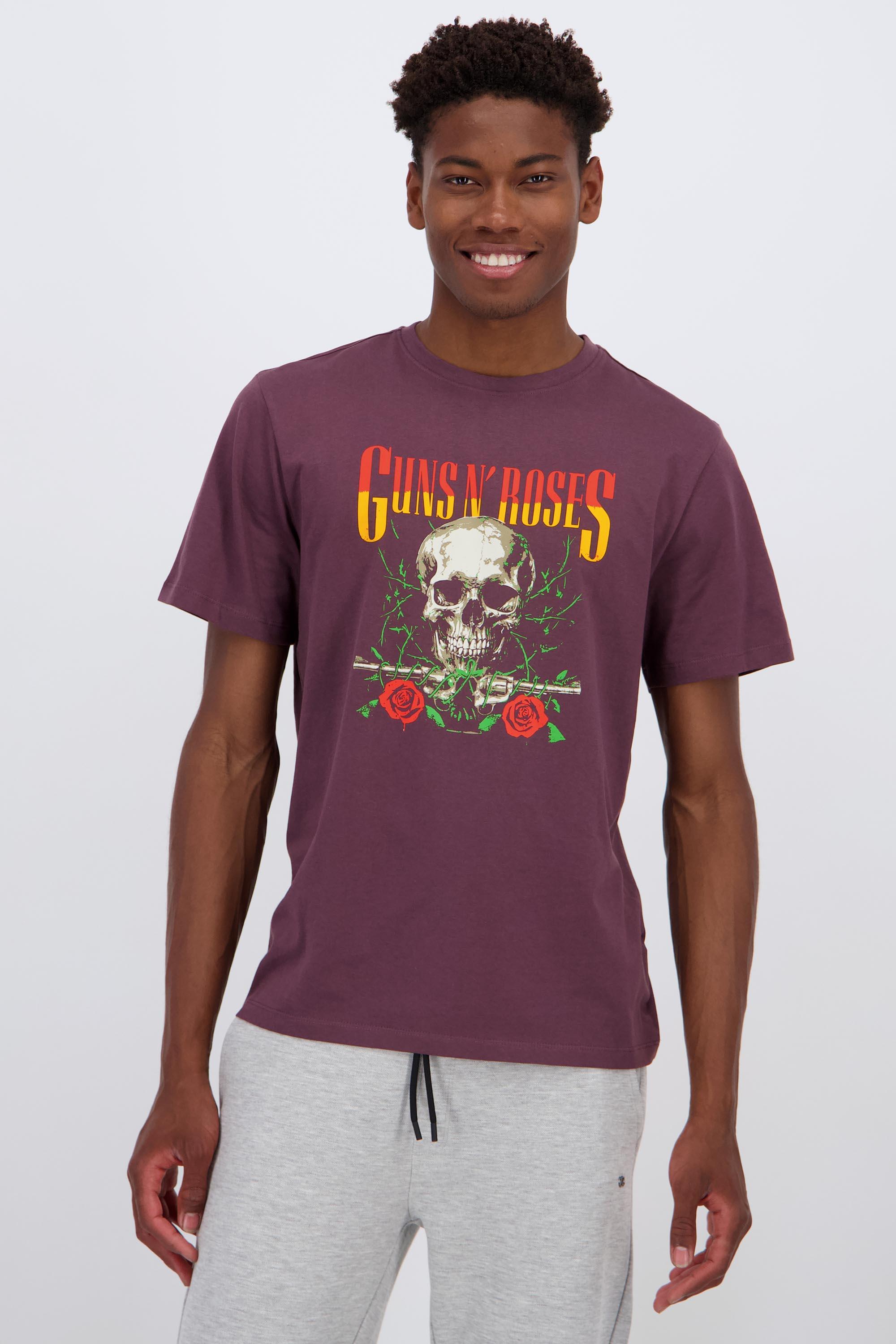 Camiseta Guns N' Roses - Rojo - Camiseta Hombre talla M