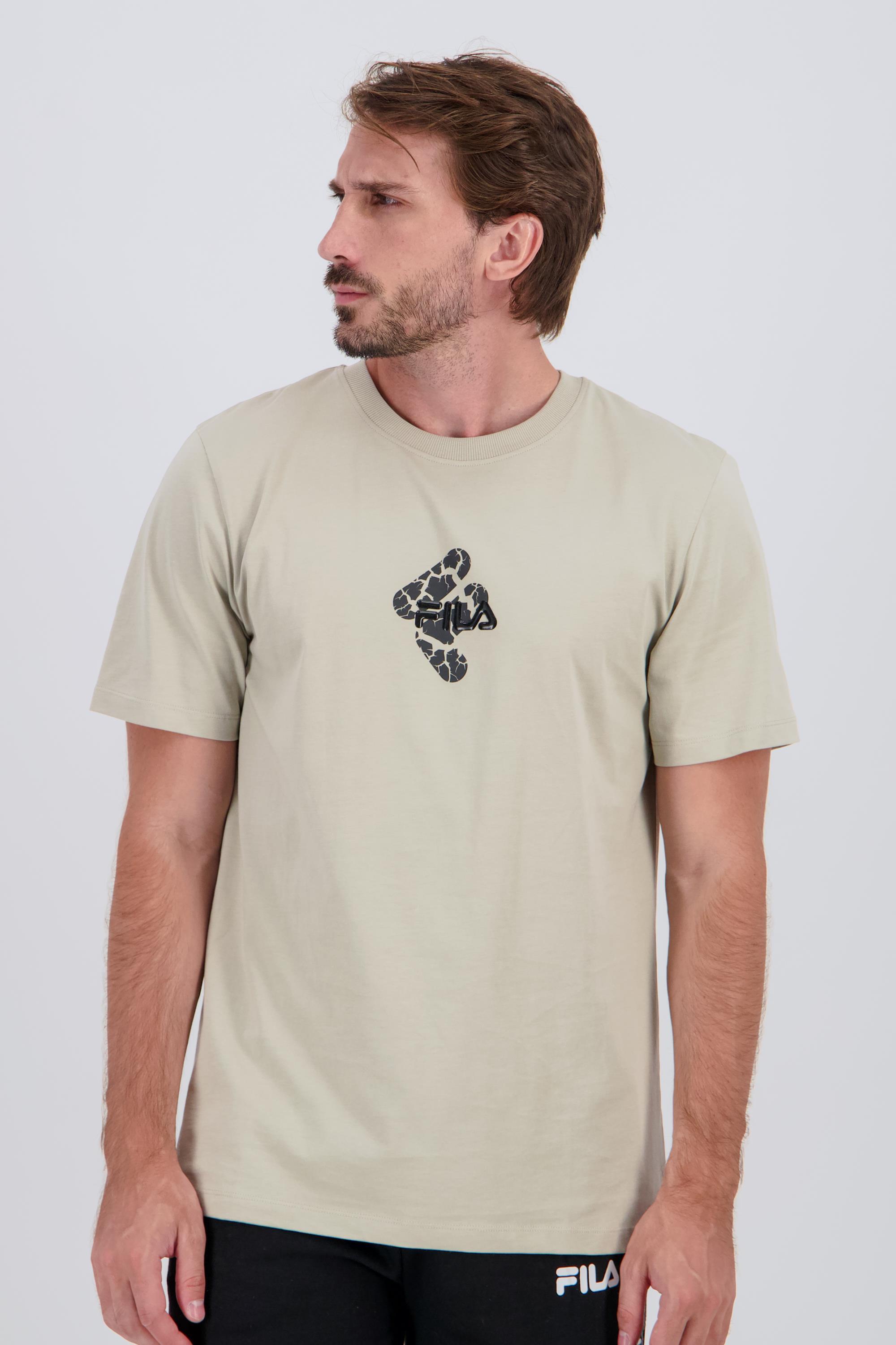 Fila Essentials - Taupe - Camiseta Algodón Hombre talla L