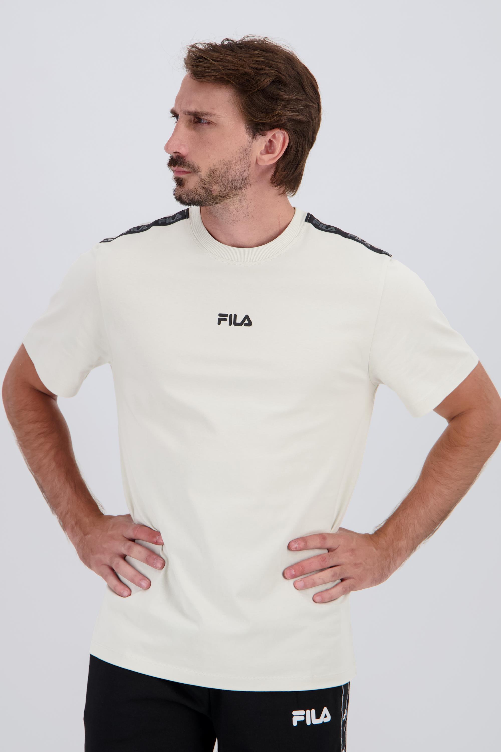 Fila Tape - Gris - Camiseta Algodón Hombre talla 2XL