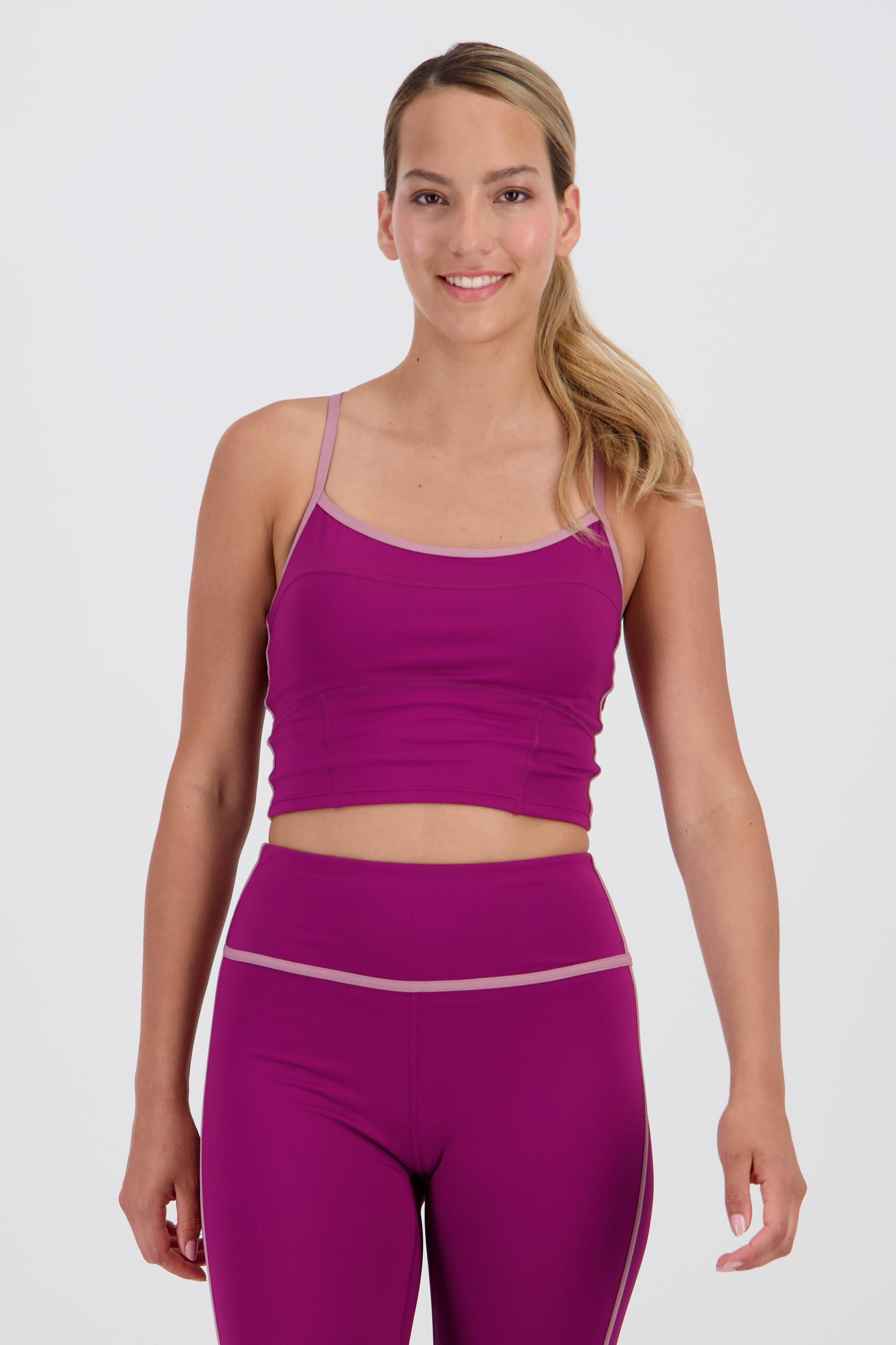 Fila Studio - Morado - Top Deportivo Mujer talla L