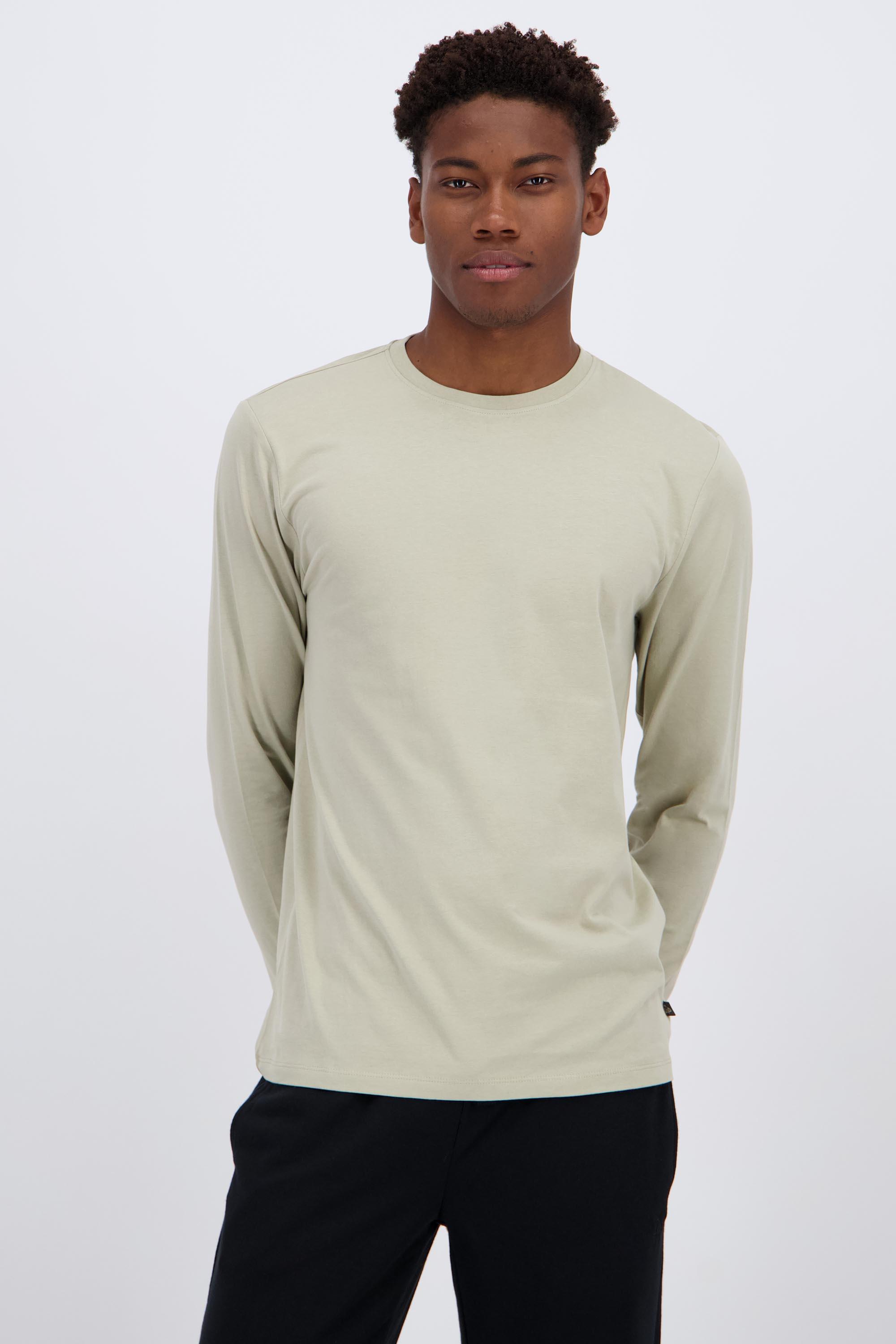 Camiseta Manga larga Up - Taupe - Camiseta Hombre talla S