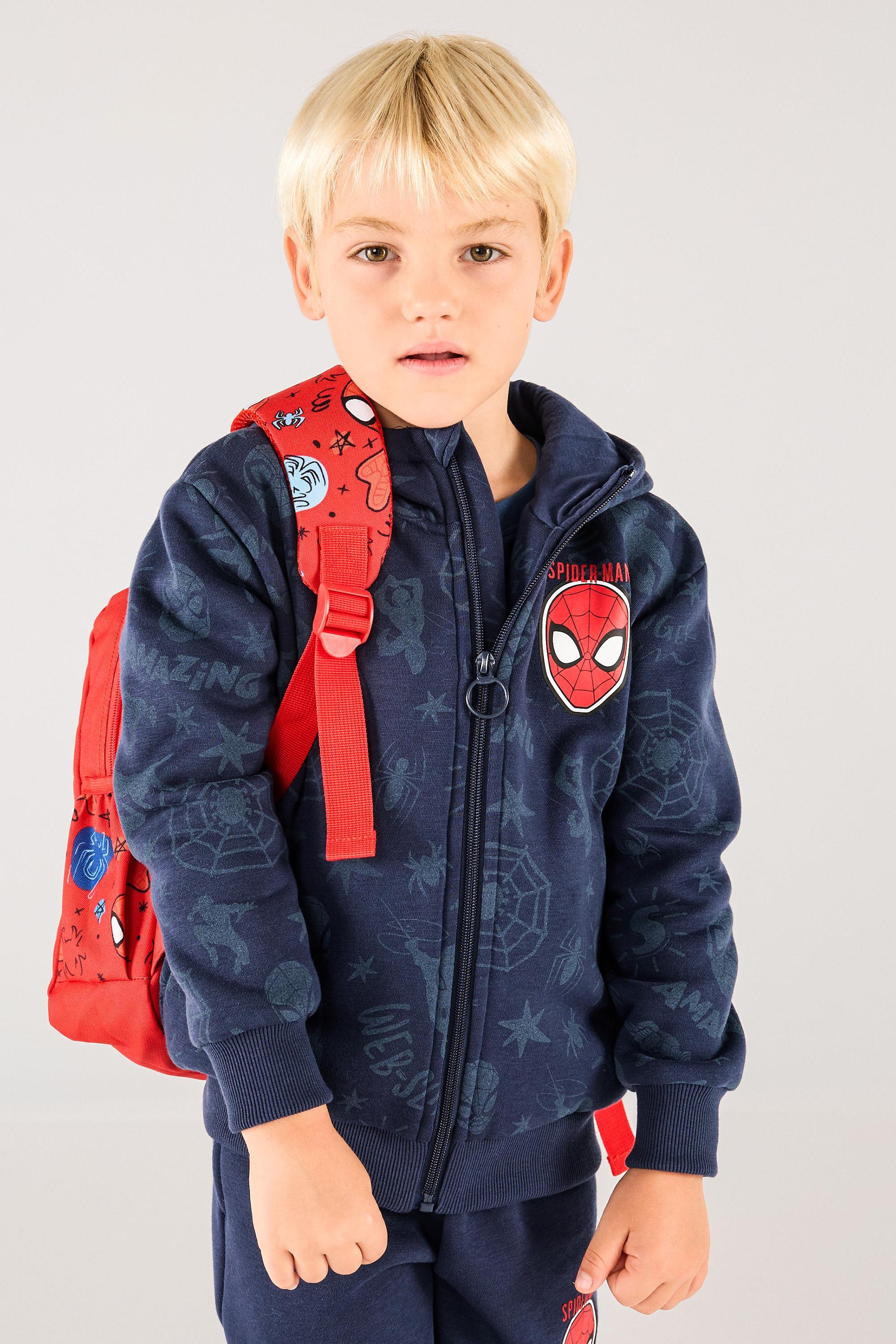 Sudadera Spiderman - Azul - Sudadera Niño Marvel talla 2