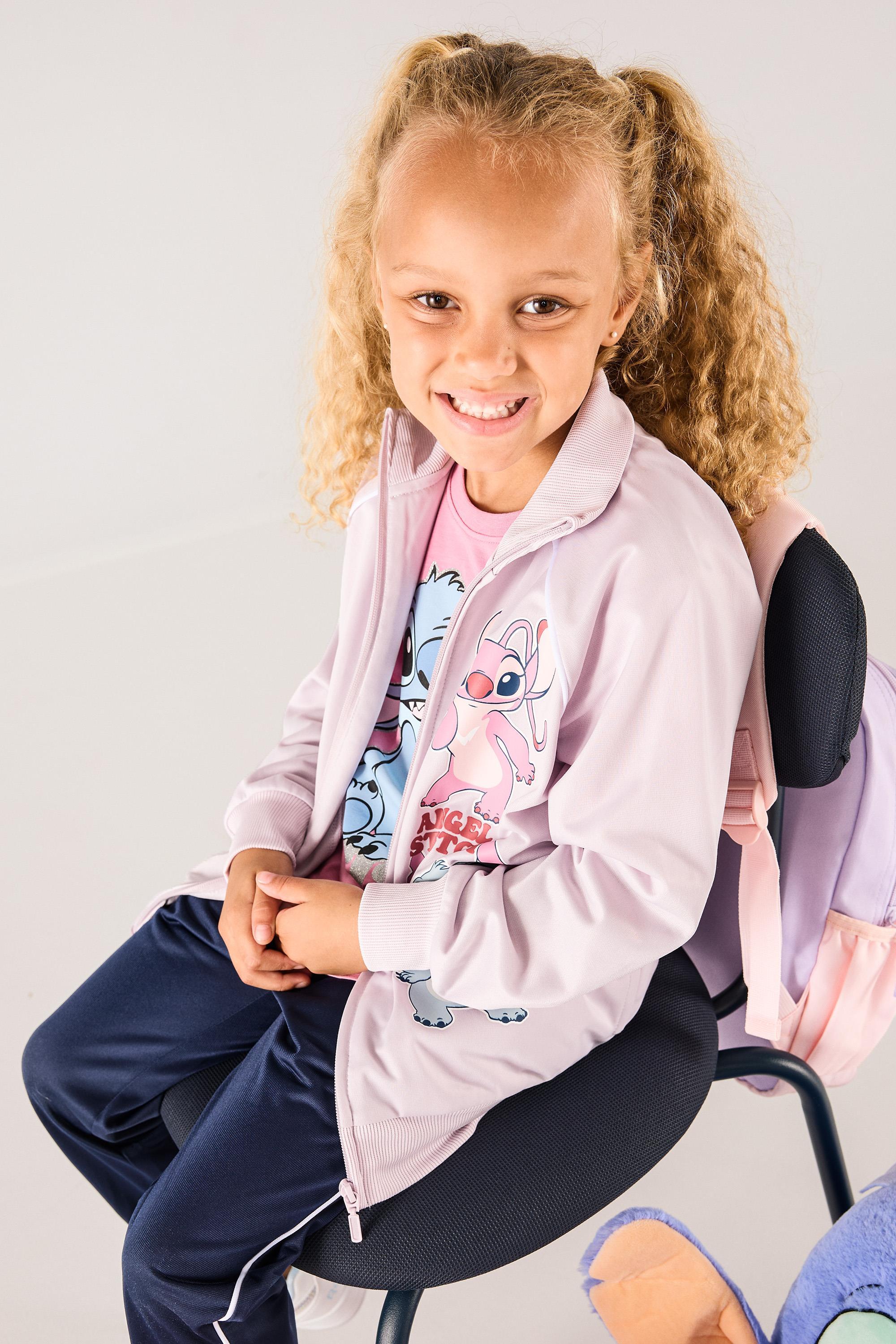 Chándal Angel & Stitch - Malva - Chándal Niña Disney talla 8