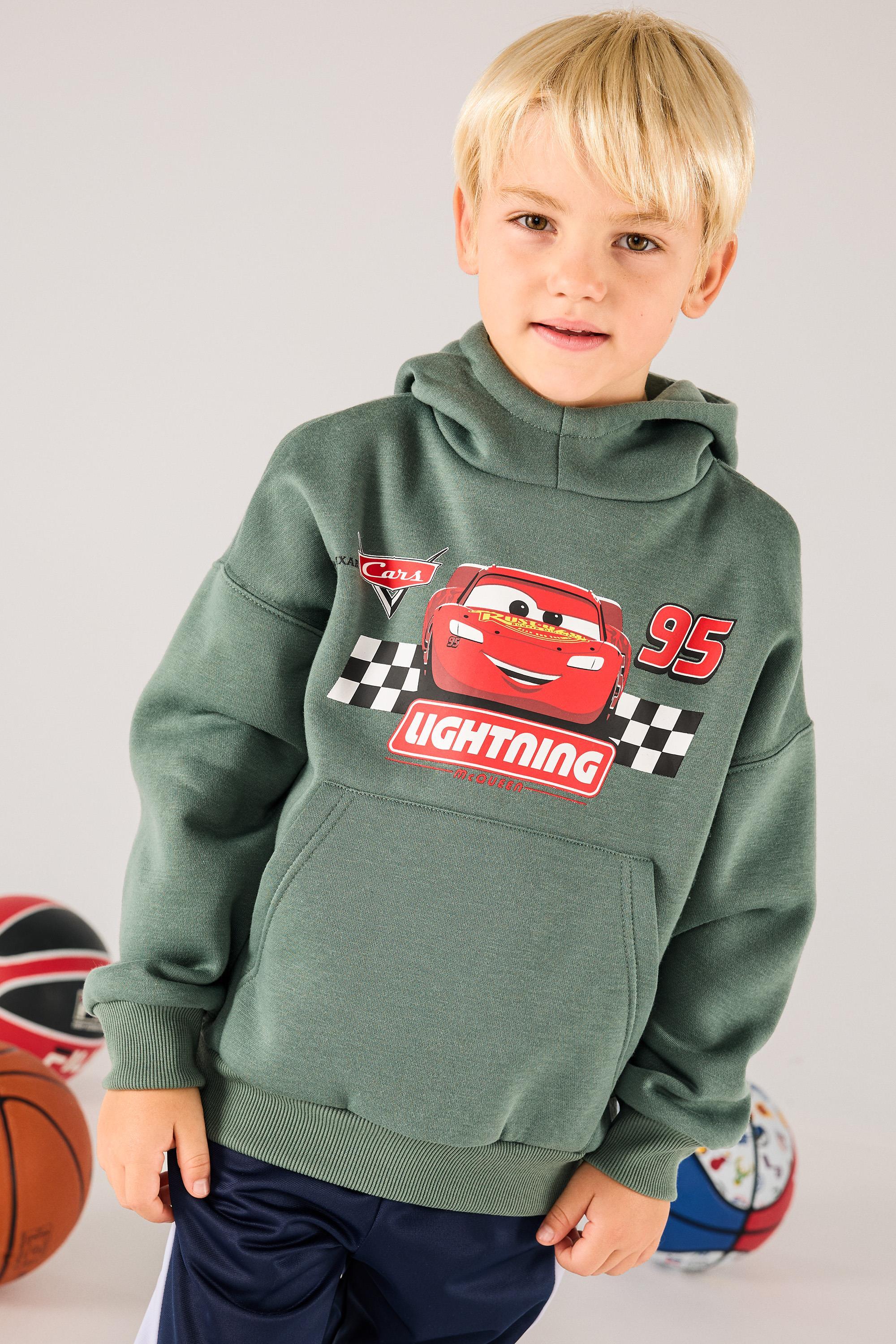 Sudadera Cars - Kaki - Sudadera Capucha Niño talla 4