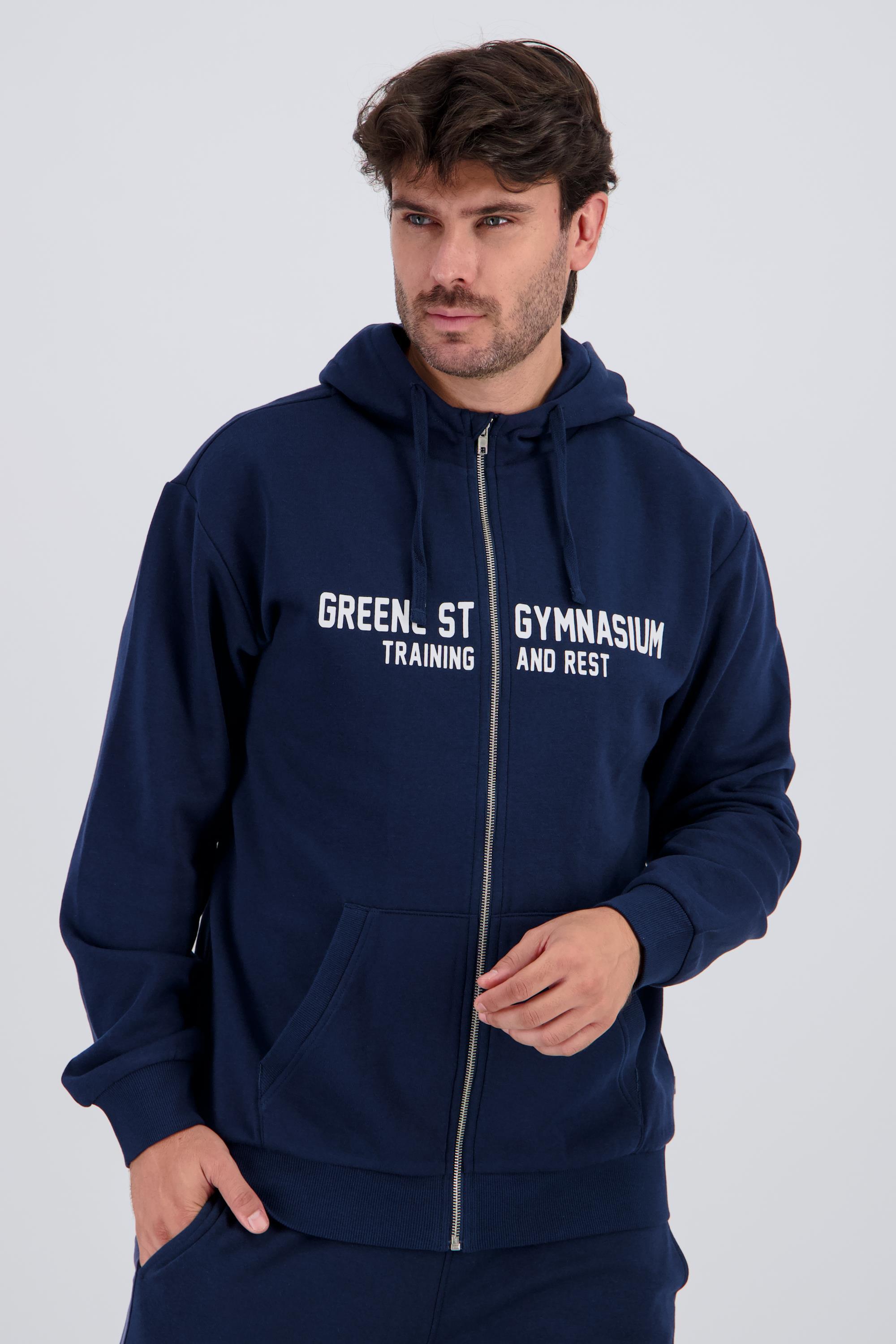 Up Stamps - Azul - Sudadera Cremallera Hombre talla XL