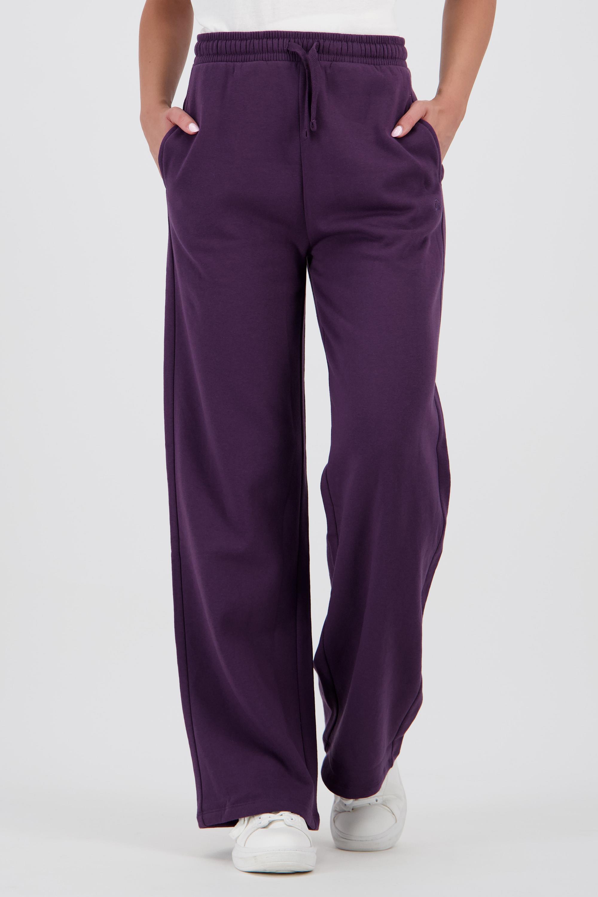 Pantalón Chándal Up - Morado - Pantalón Ancho Mujer talla XS