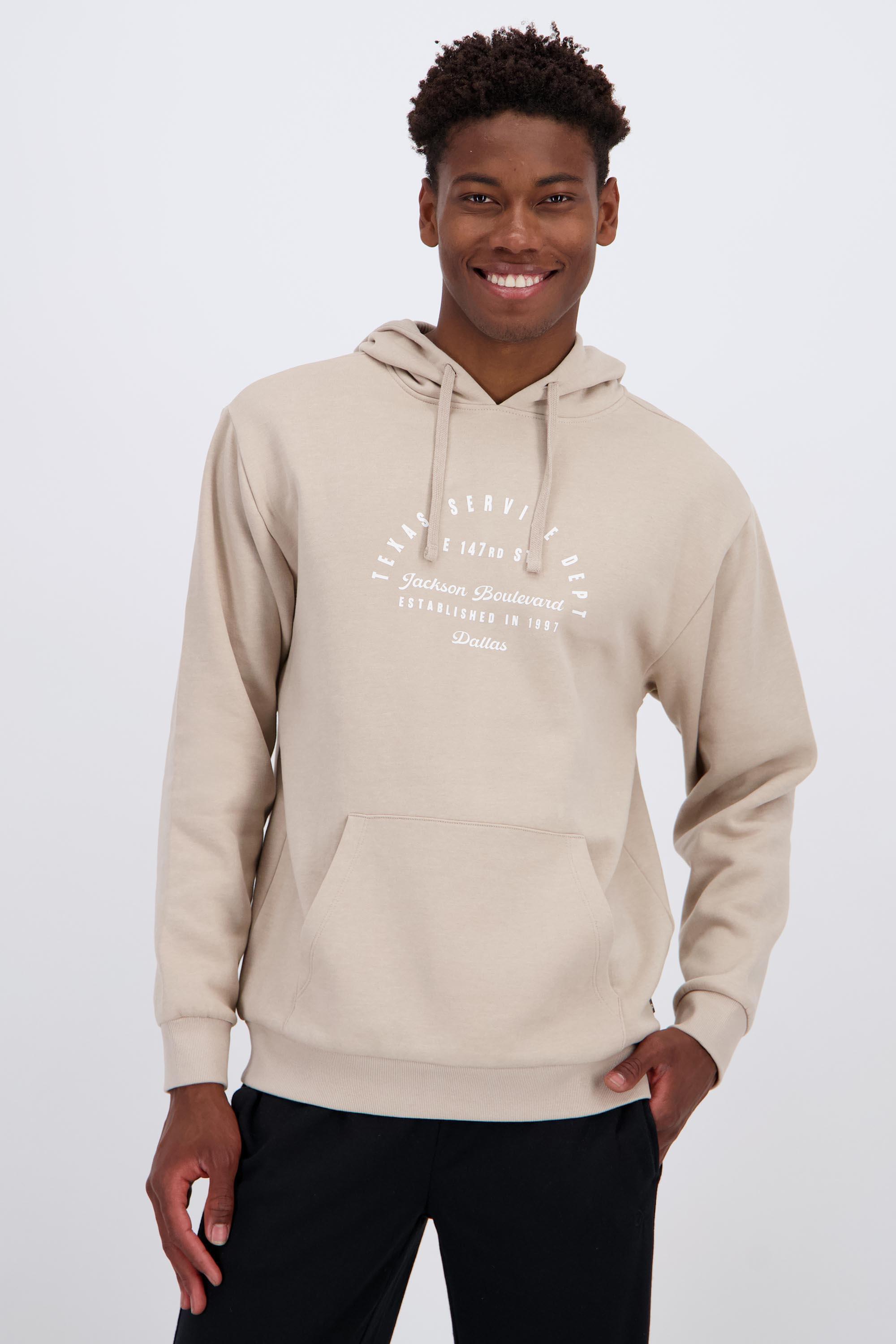 Up Stamps Dallas - Arena - Sudadera Capucha Hombre talla 2XL