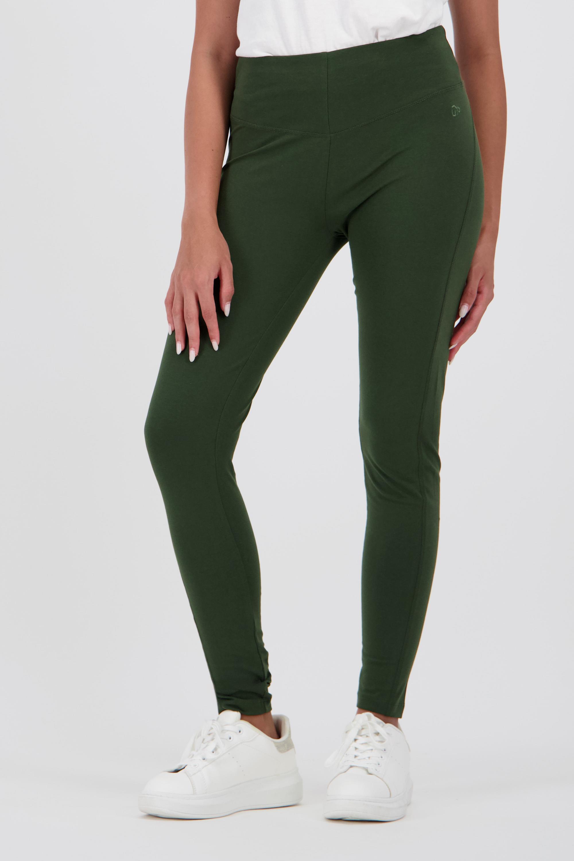 Mallas Cintura Alta Up - Kaki - Leggings Mujer talla XL