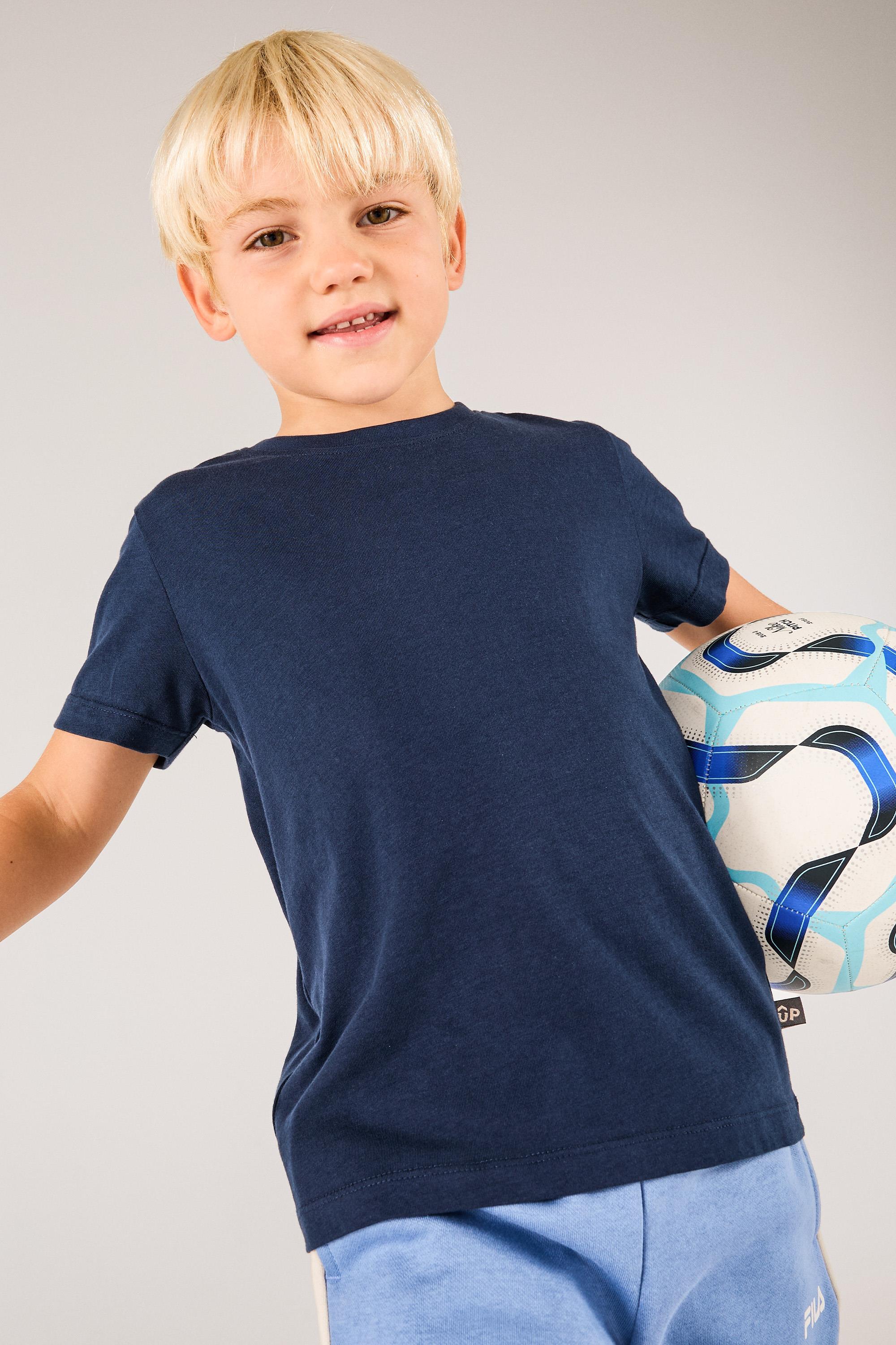 Camiseta Manga Corta Up - Azul Niño talla 8
