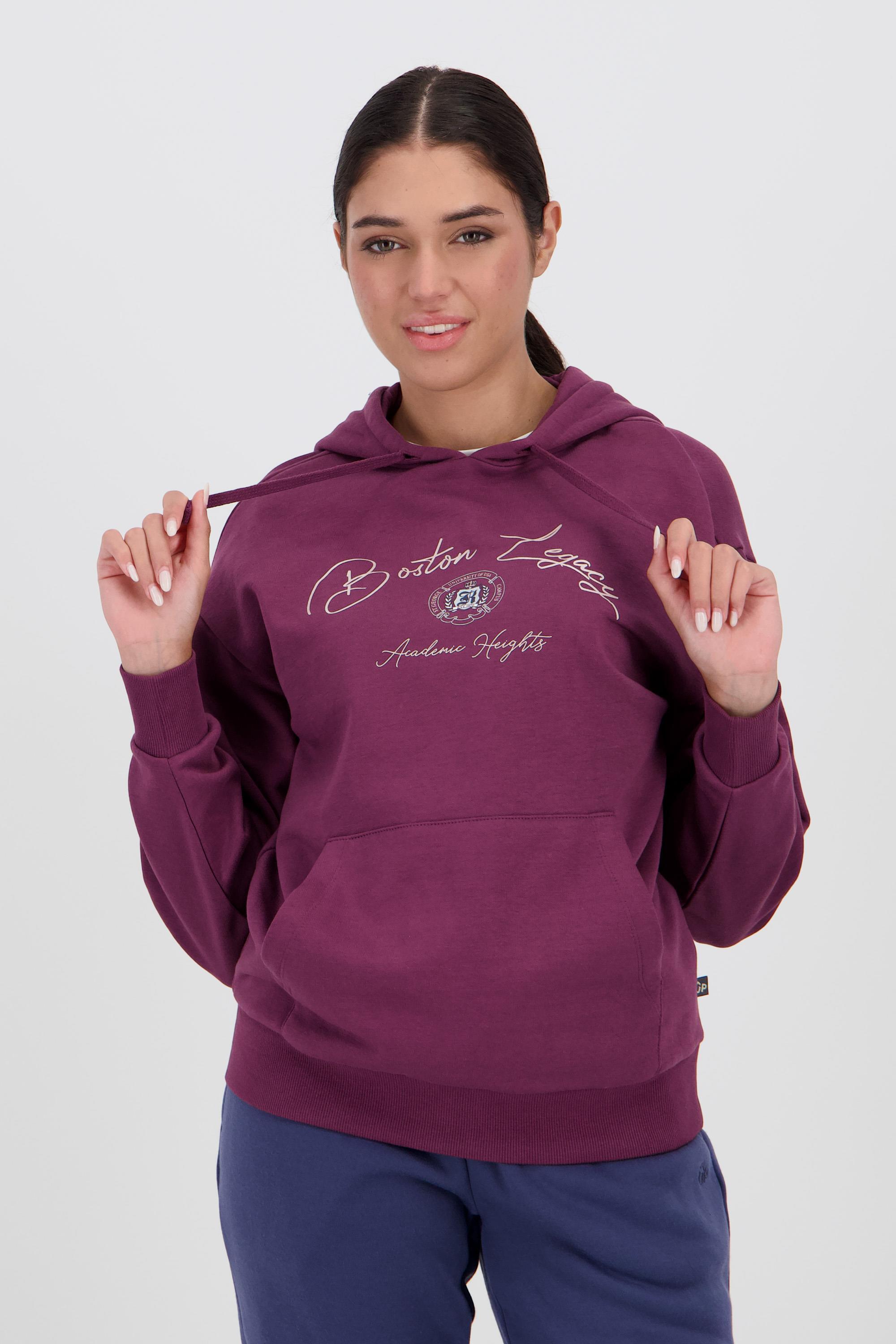 Up Boston - Rojo - Sudadera Capucha Mujer talla XS
