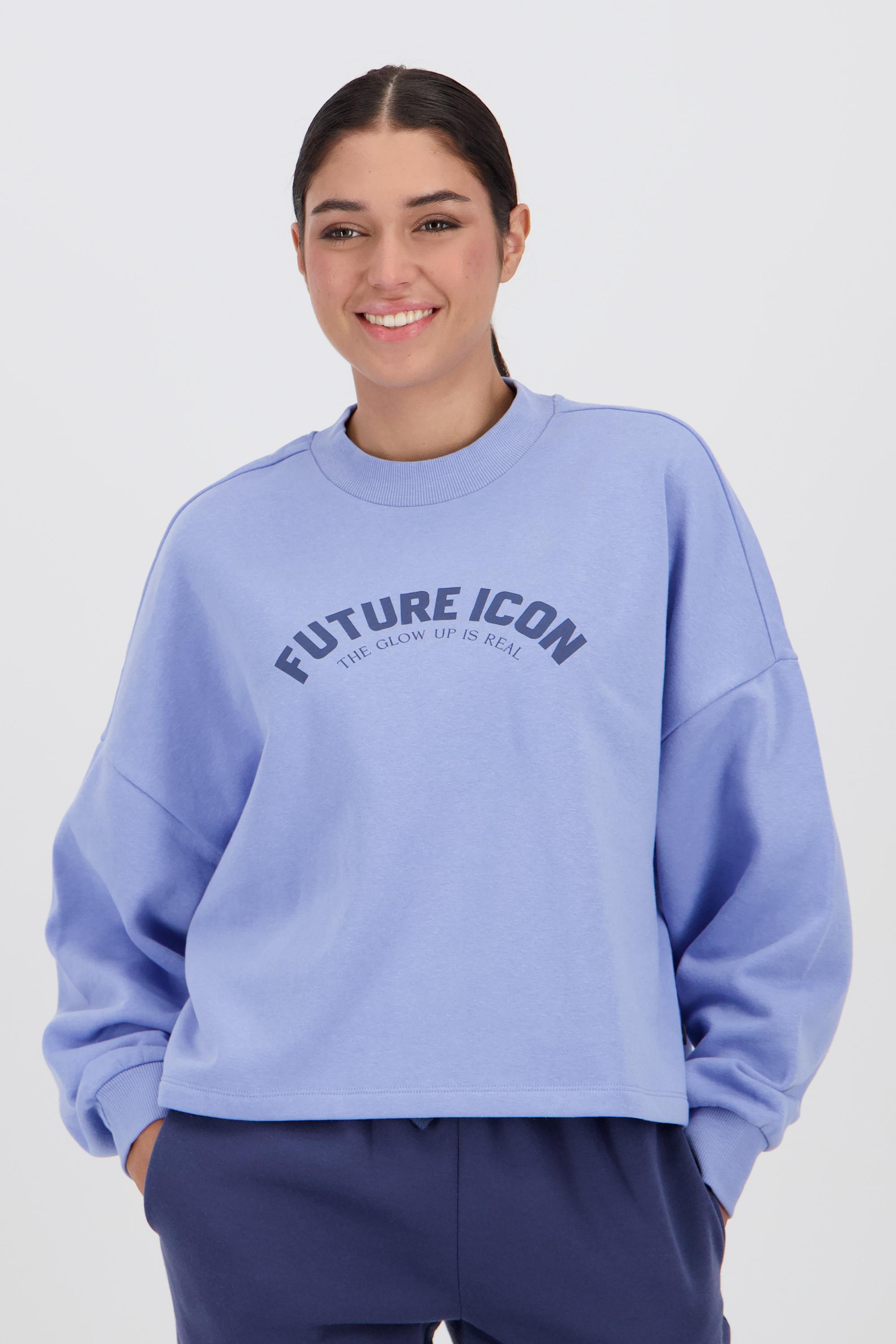 Up Future Icon - Azul - Sudadera Felpa Mujer talla XS