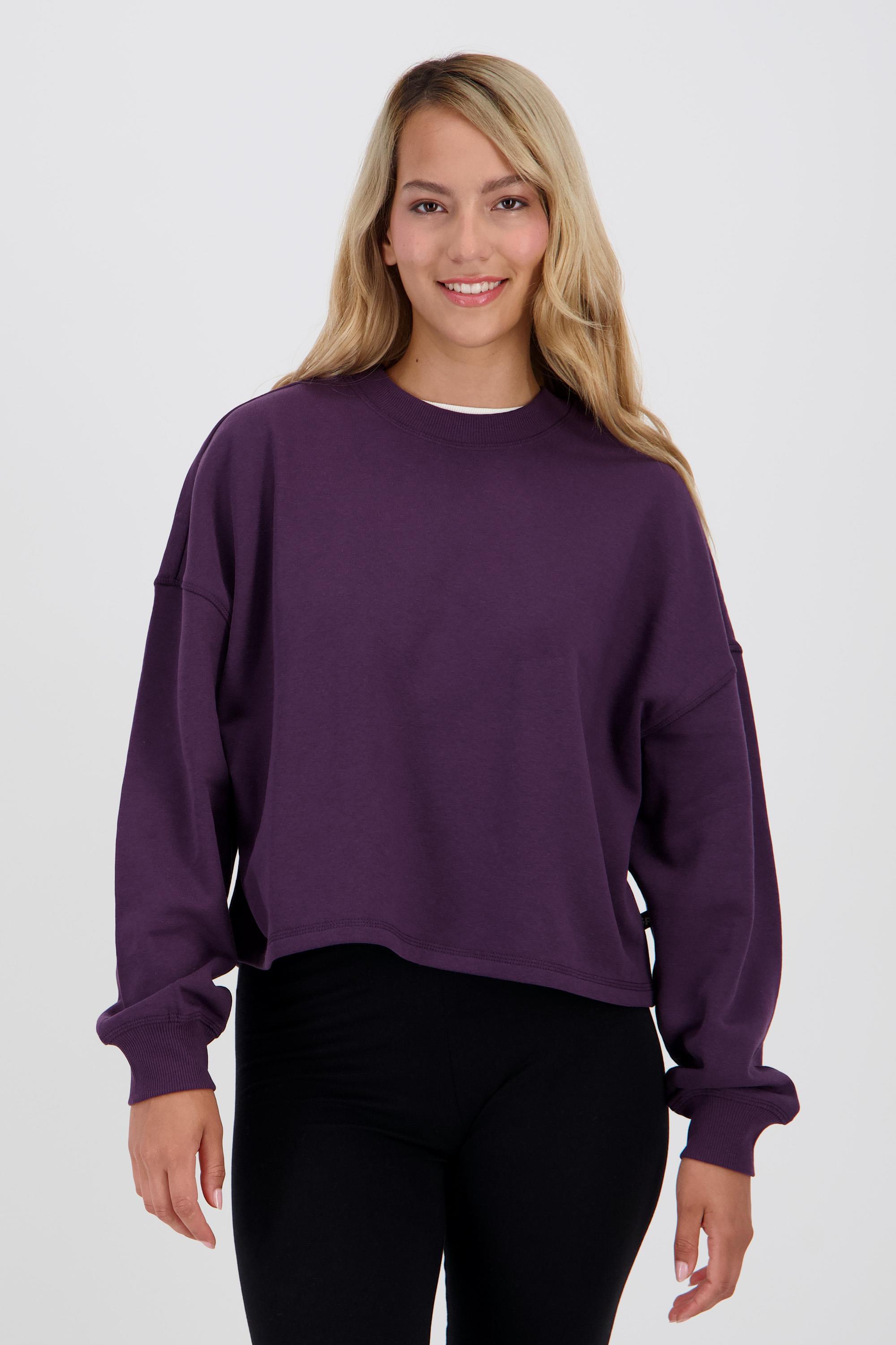 Sudadera Oversize Up - Morado - Sudadera Felpa Mujer talla 2XL