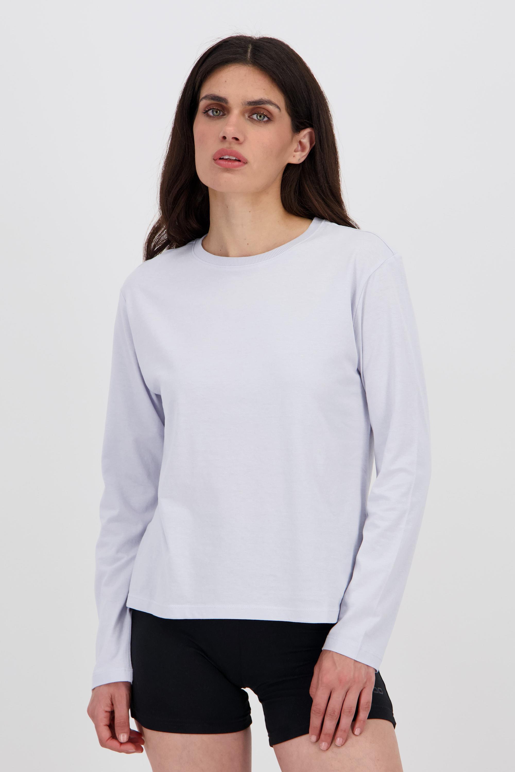 Up Basic - Azul - Camiseta Manga Larga Mujer talla M