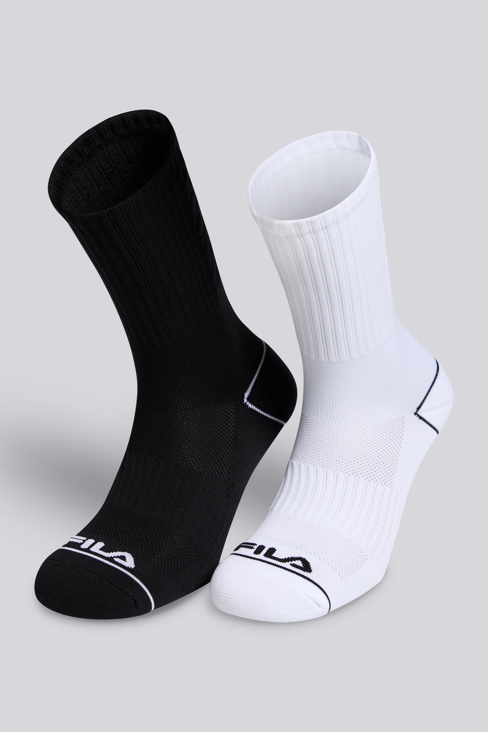 2 Calcetines Altos Deporte Fila - Running Hombre talla L