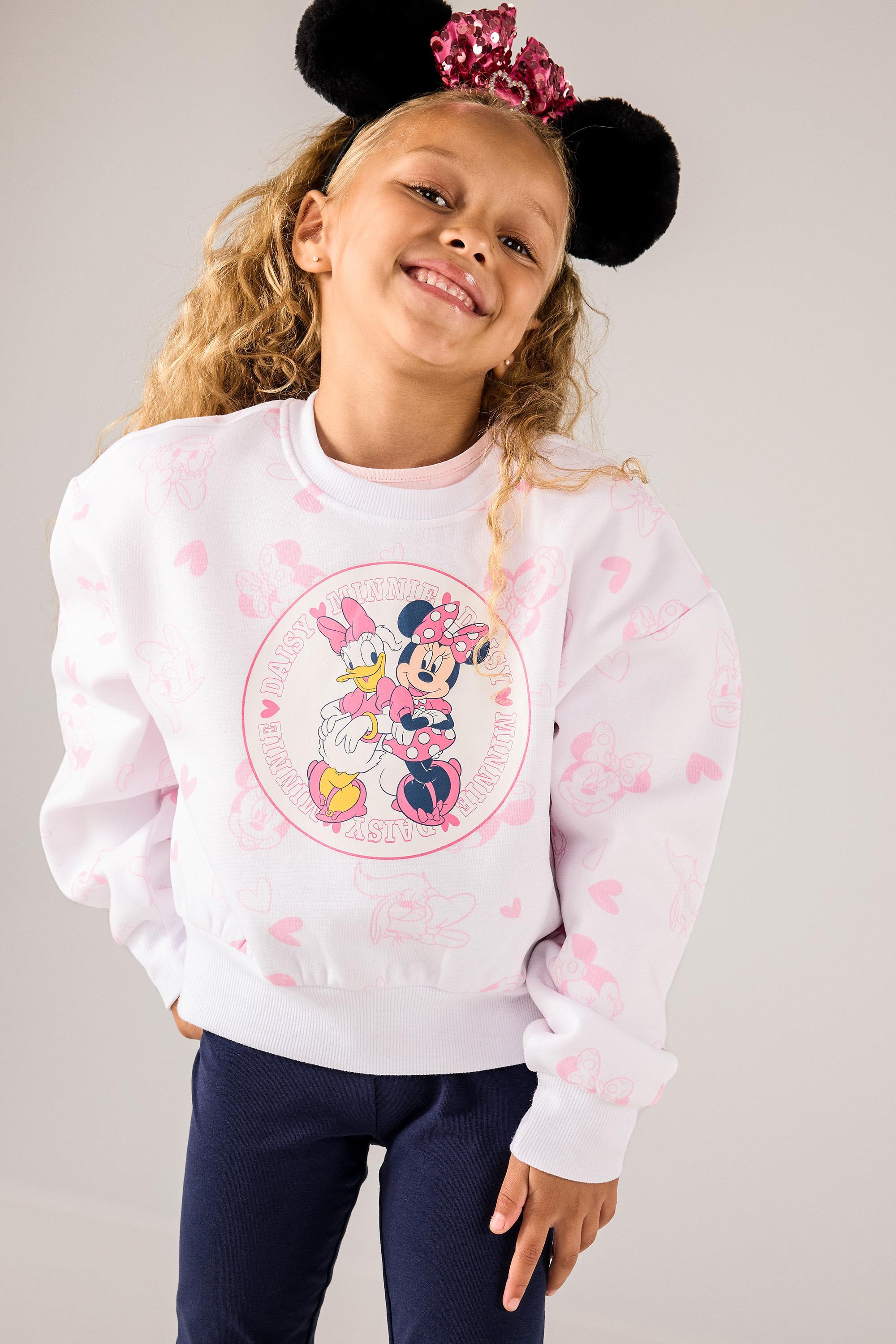 Chándal Minnie & Daisy - Blanco Felpa Niña Disney talla 2